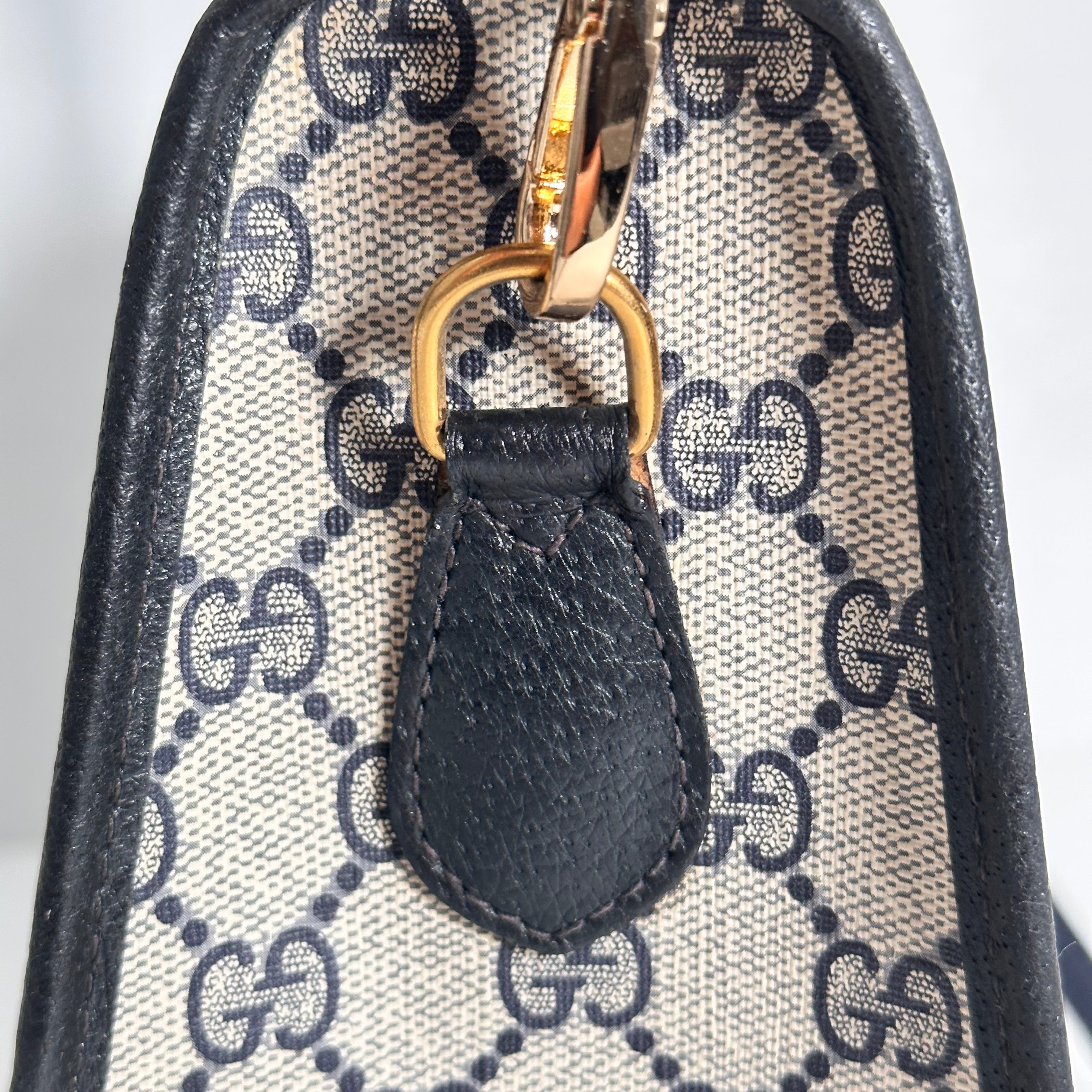 Vintage Navy Supreme Handbag
