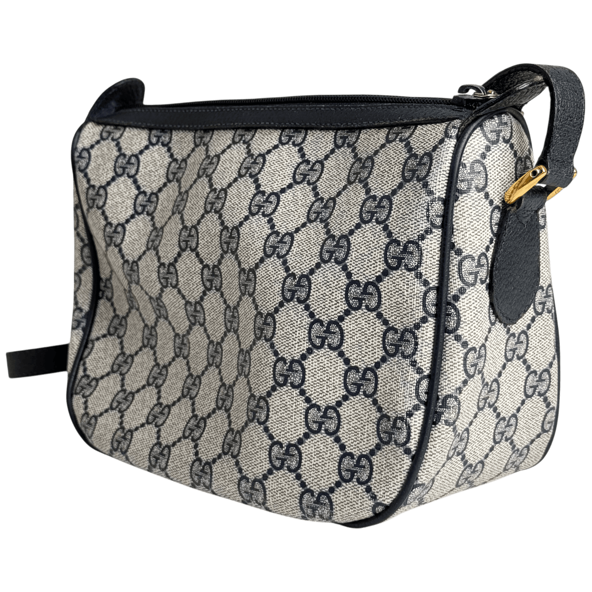 Navy GG Supreme Crossbody