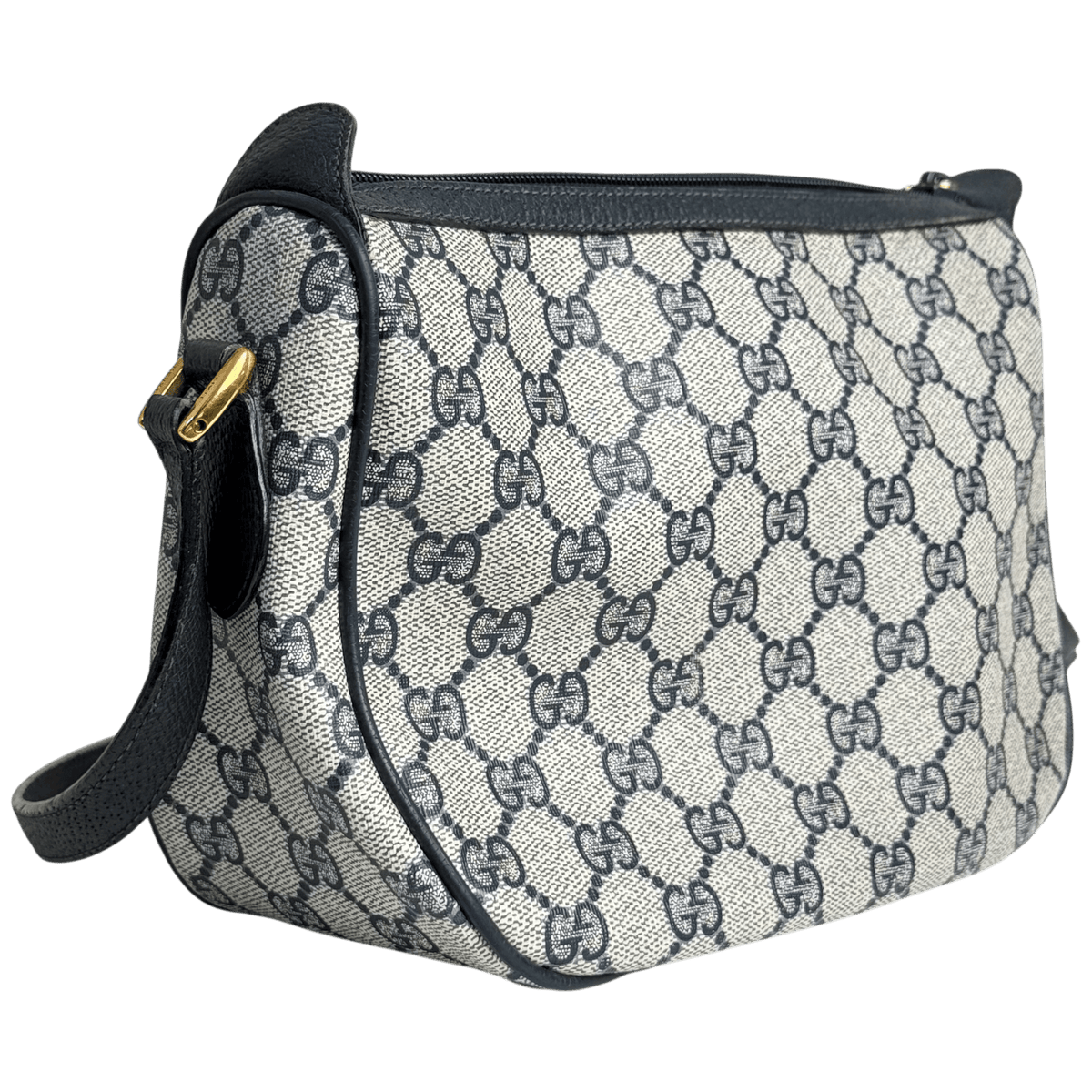 Navy GG Supreme Crossbody