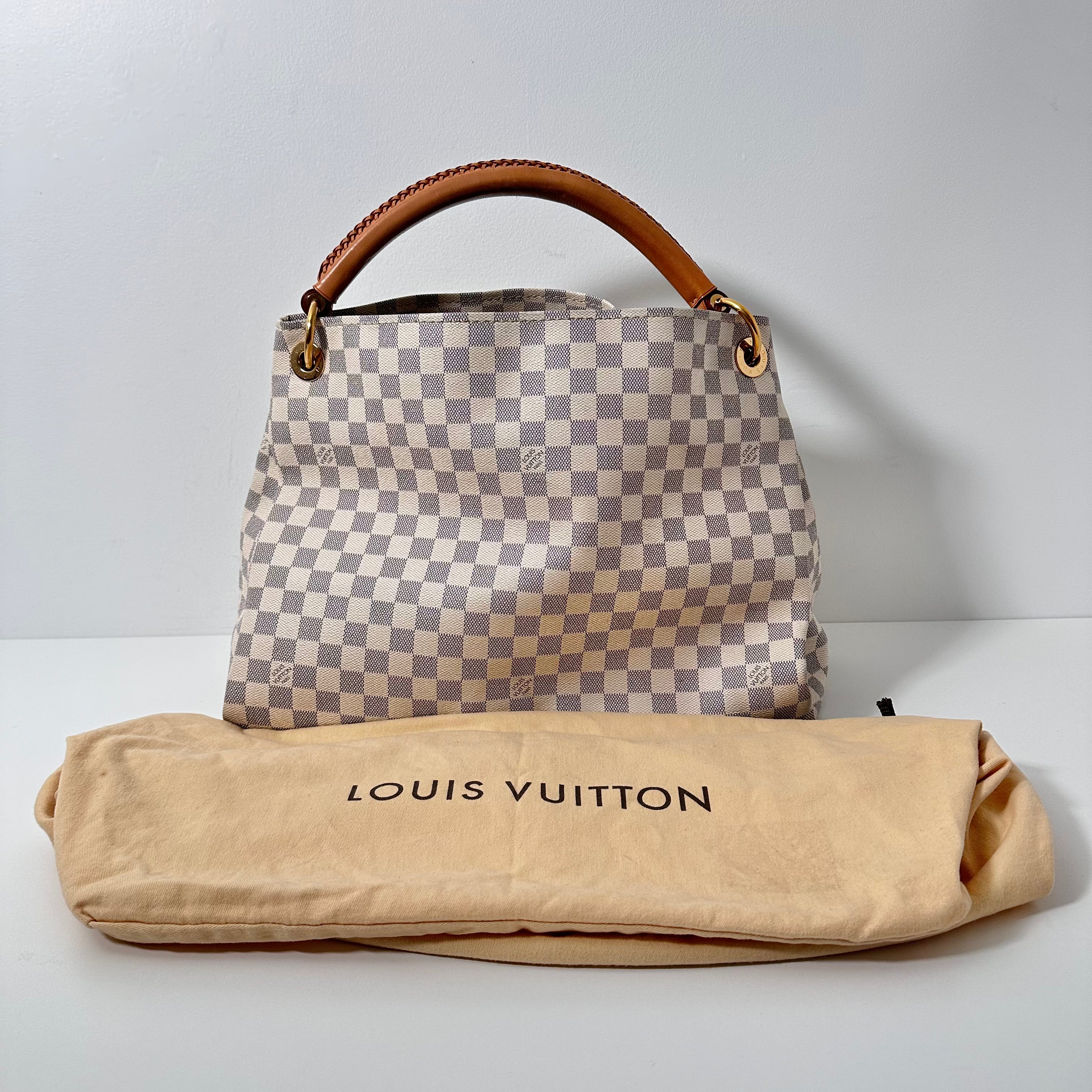 Damier Azur Artsy MM