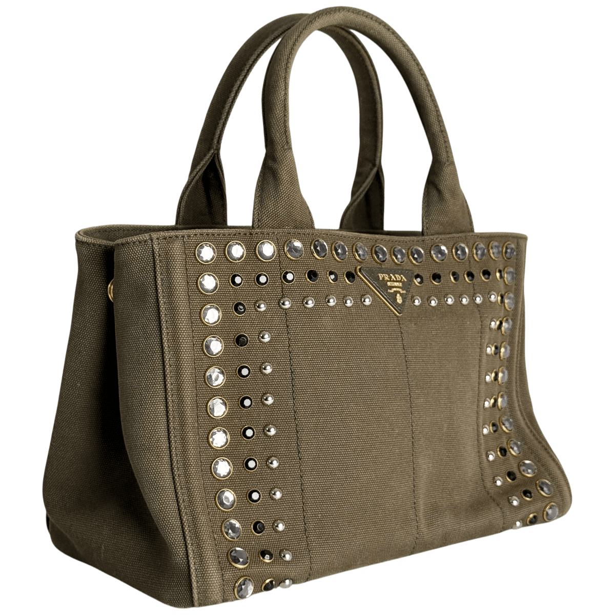 Small Canapa Rhinestones Tote