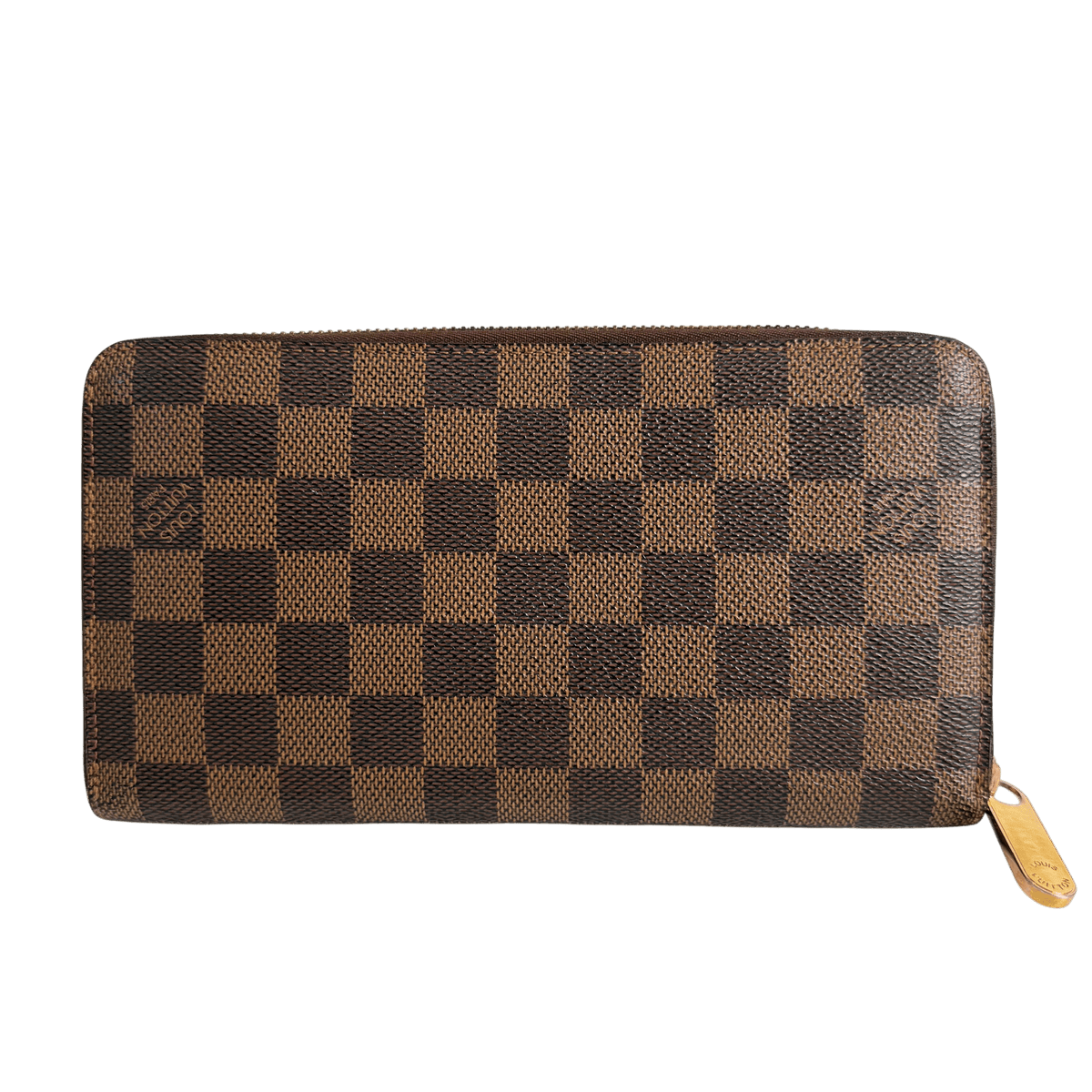 Damier Ebene Zippy Organizer Wallet