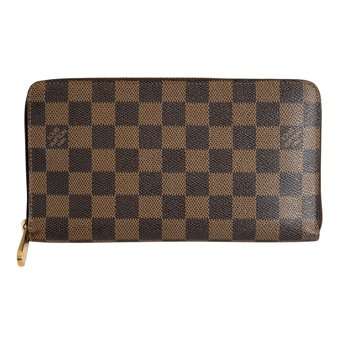 Damier Ebene Zippy Organizer Wallet