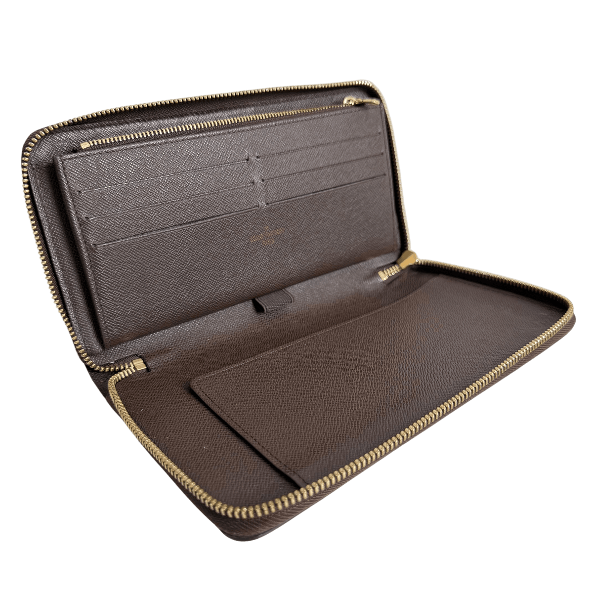 Damier Ebene Zippy Organizer Wallet
