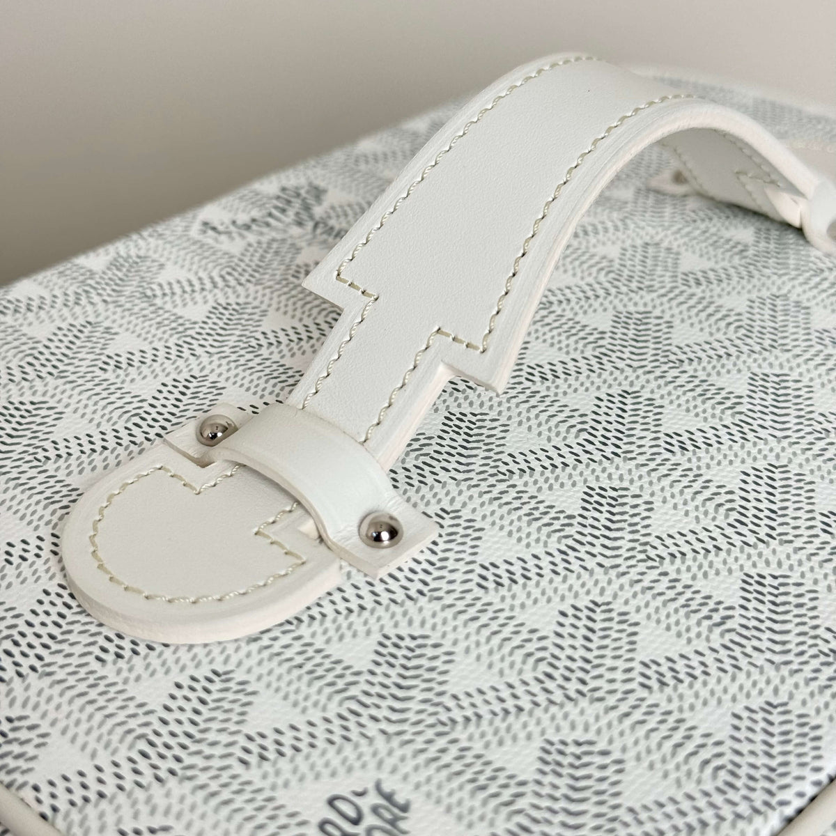 Goyardine Muse Vanity Case w/ Strap