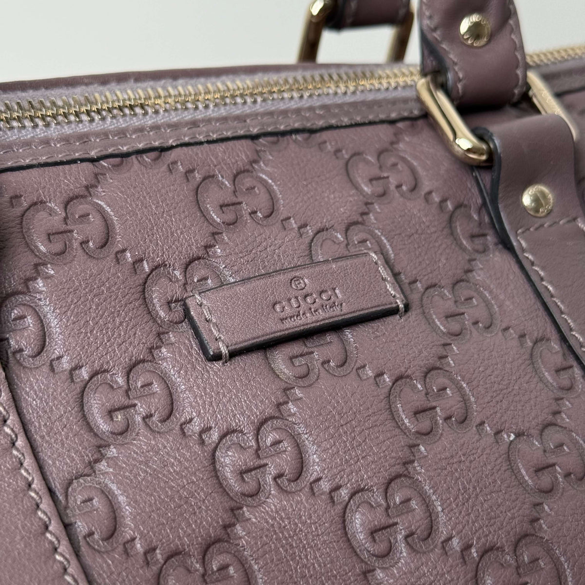 Guccissima Joy Boston Bag