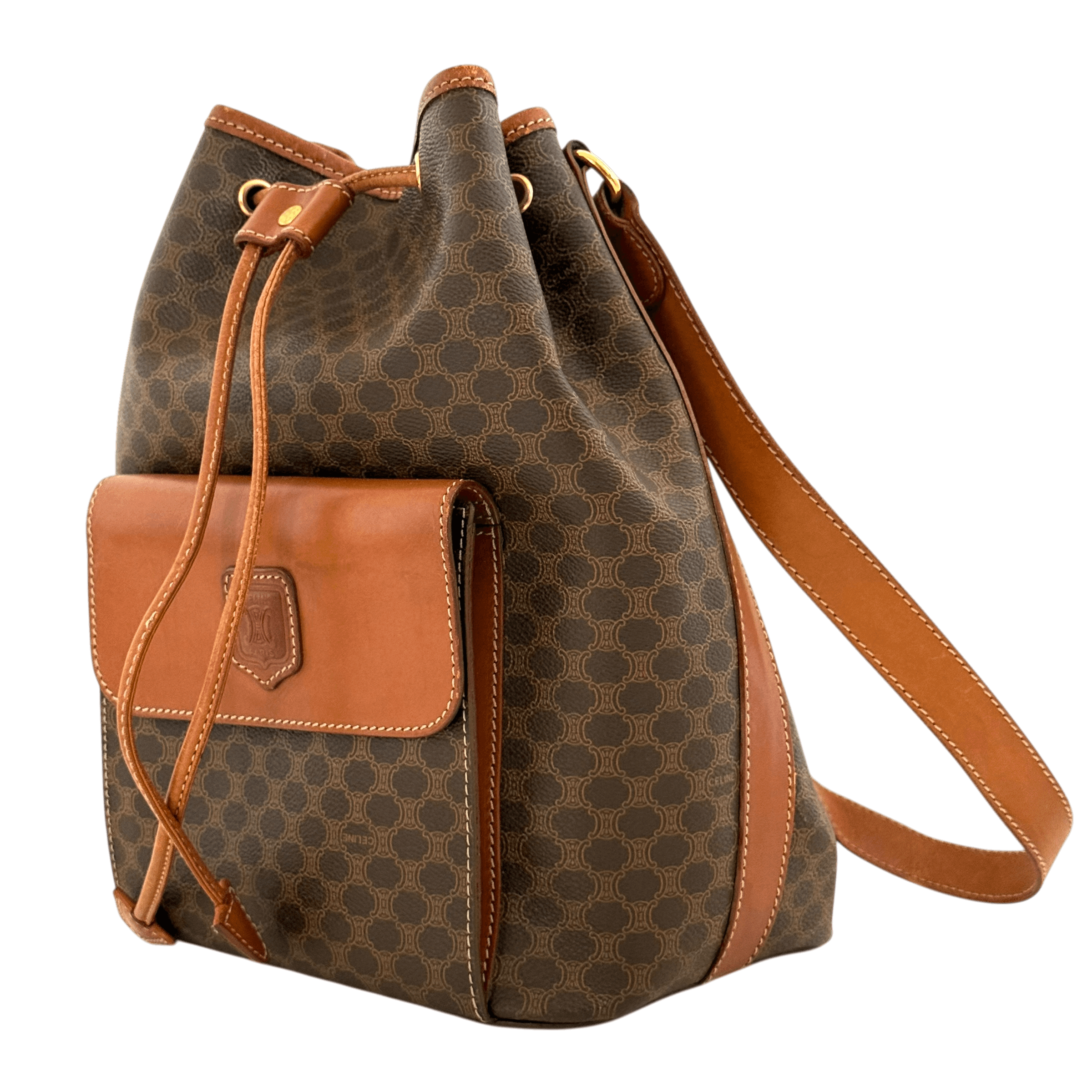 Vintage Macadam Bucket Bag