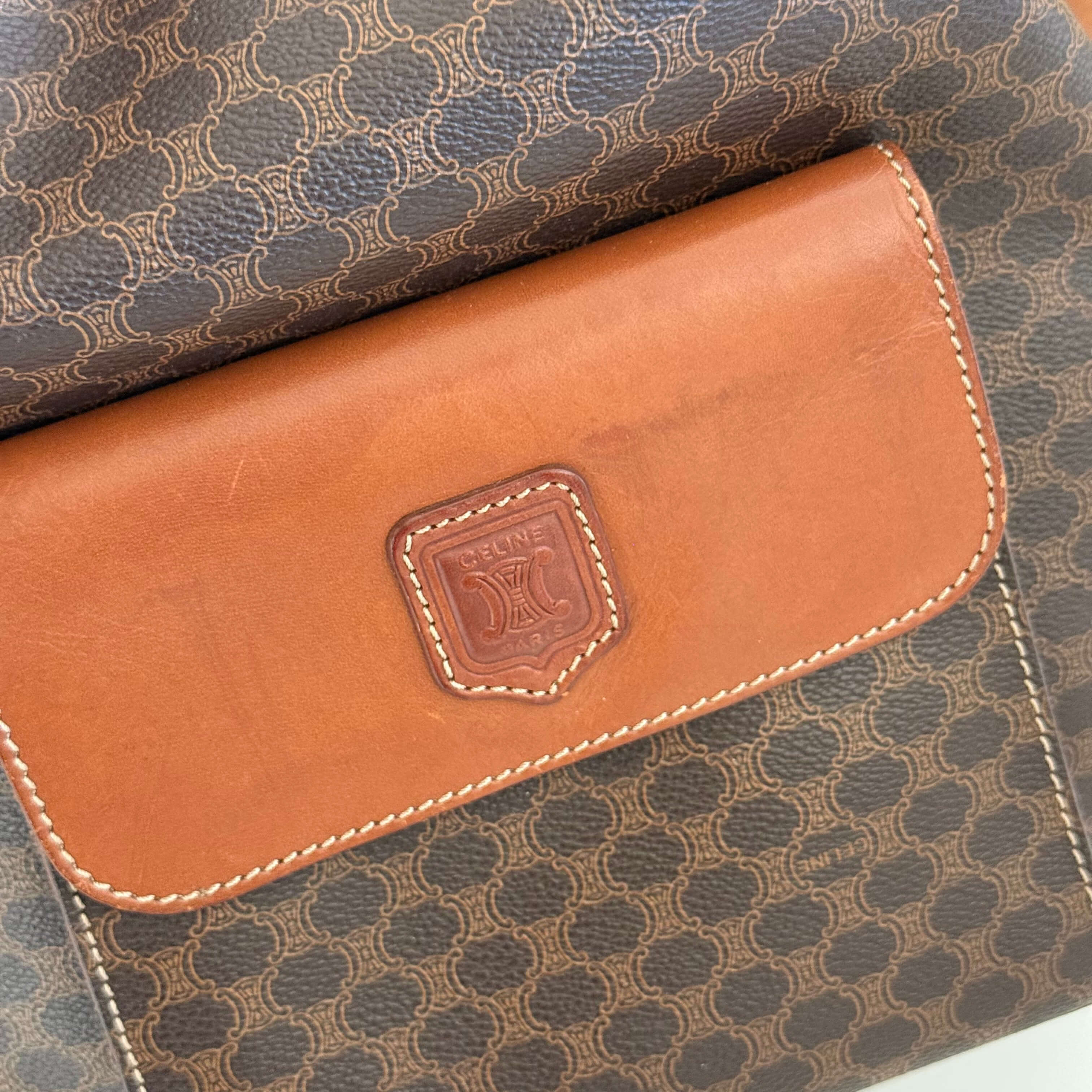 Vintage Macadam Bucket Bag