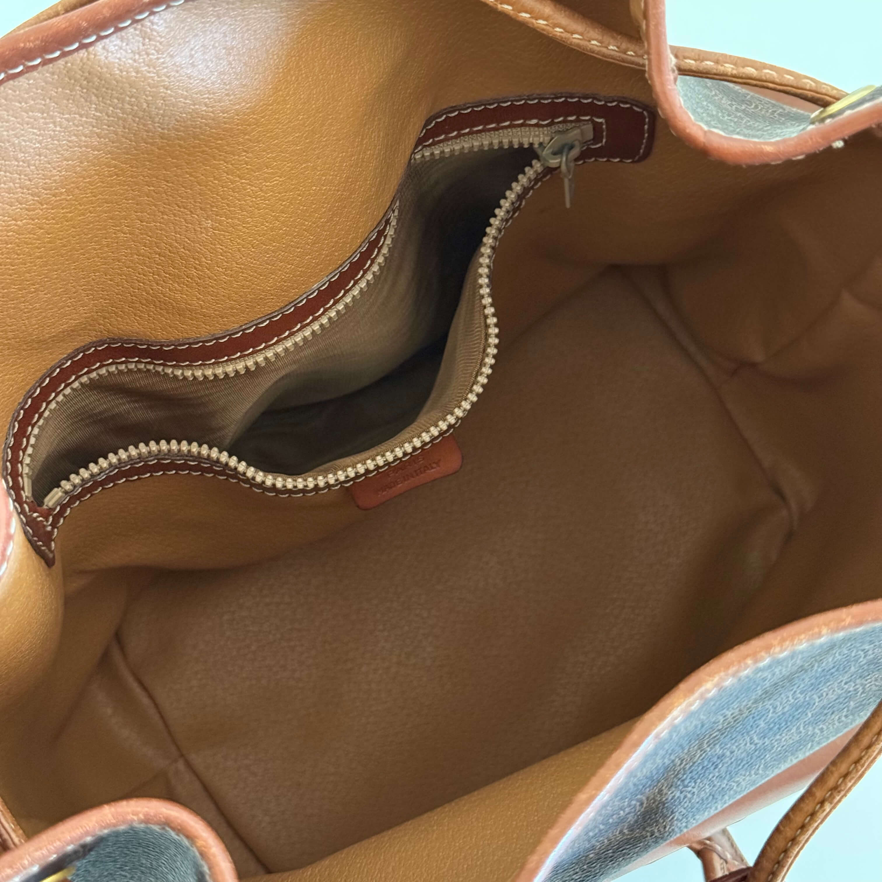 Vintage Macadam Bucket Bag