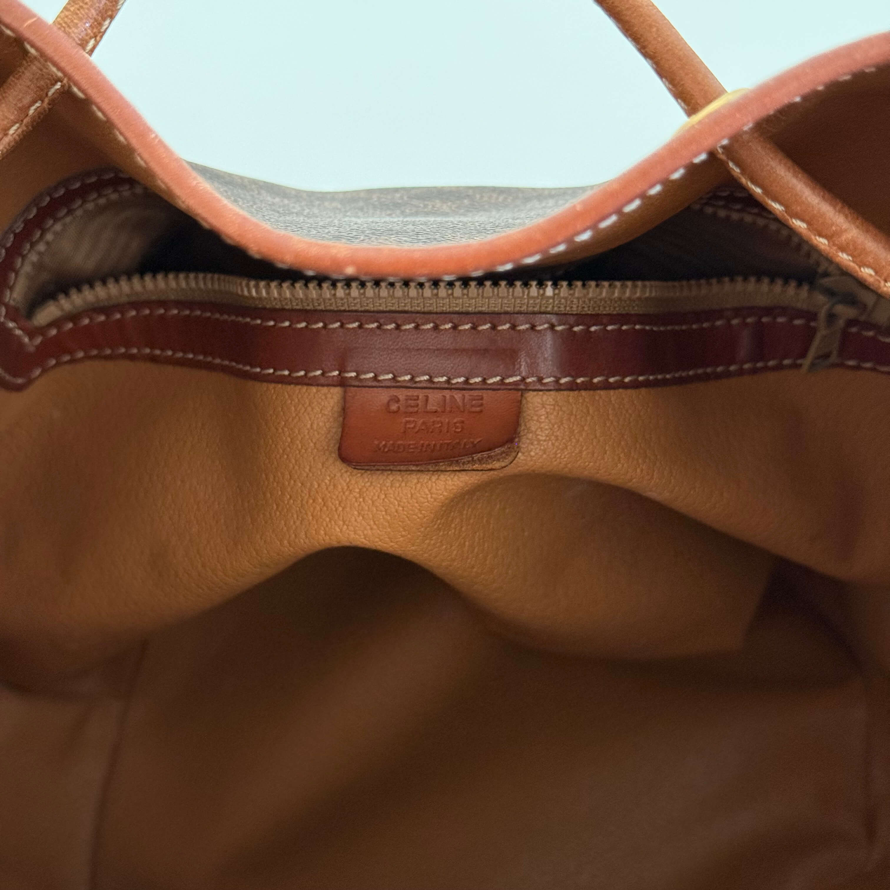 Vintage Macadam Bucket Bag