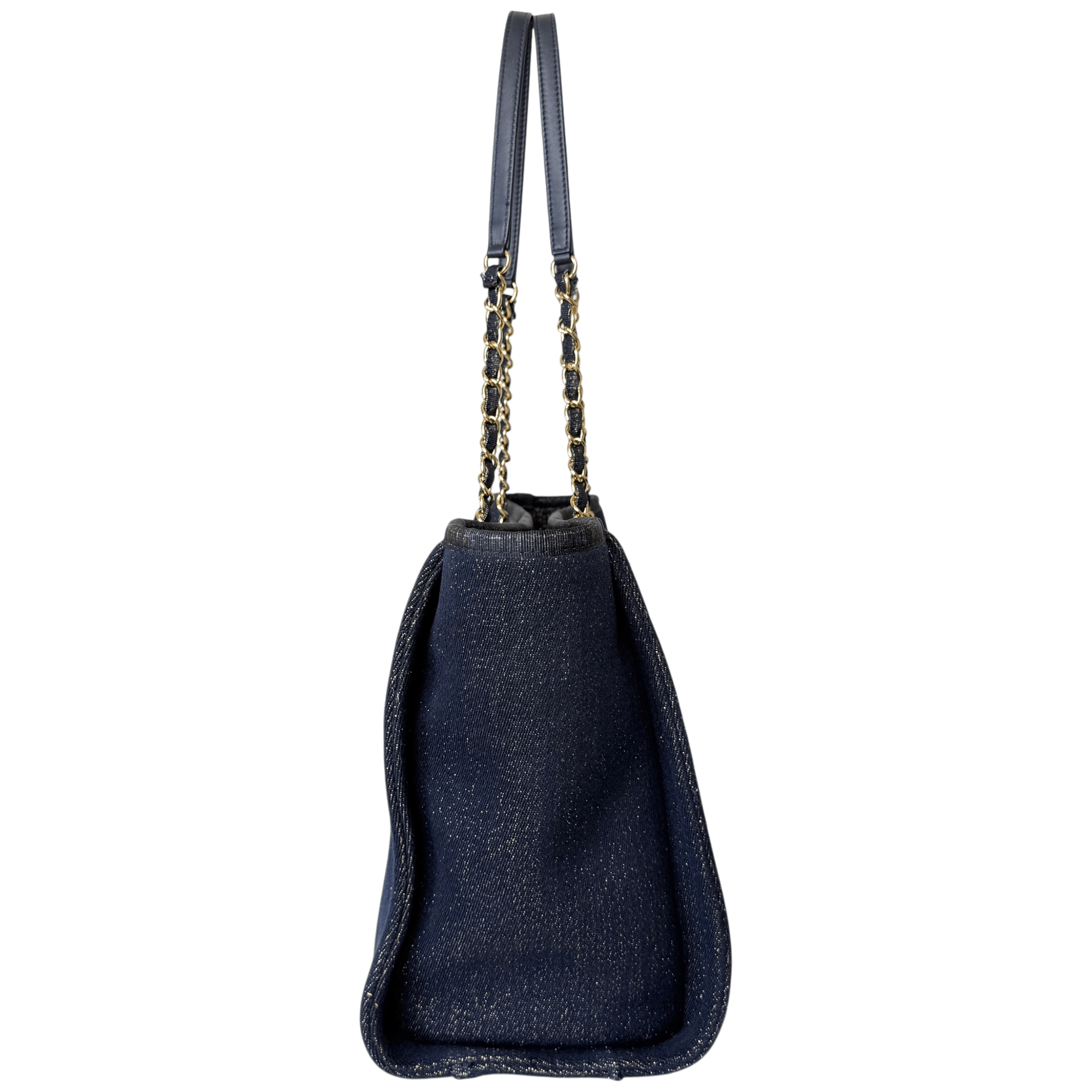 Lurex Canvas Small Deauville Glitter Detail