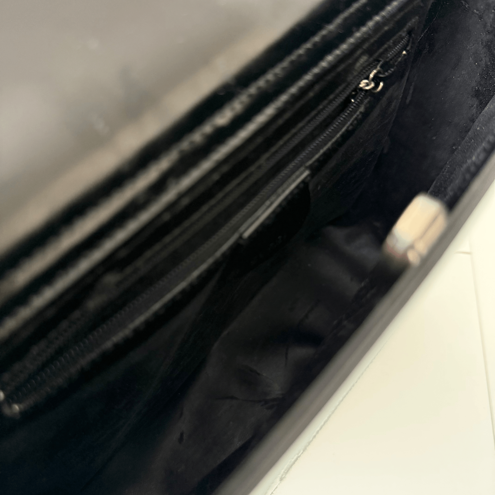 Patent Interlock Shoulder Bag