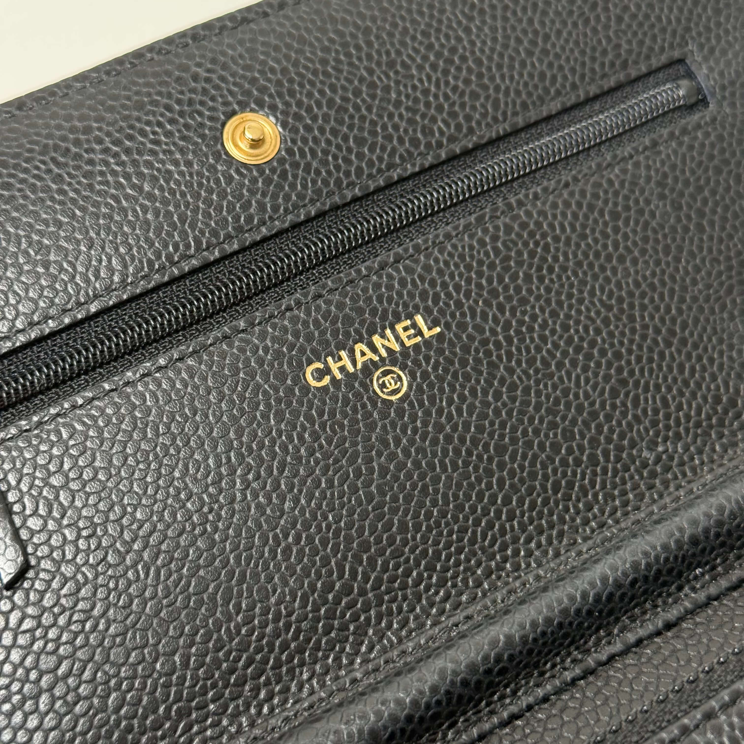 WOC Caviar Leather