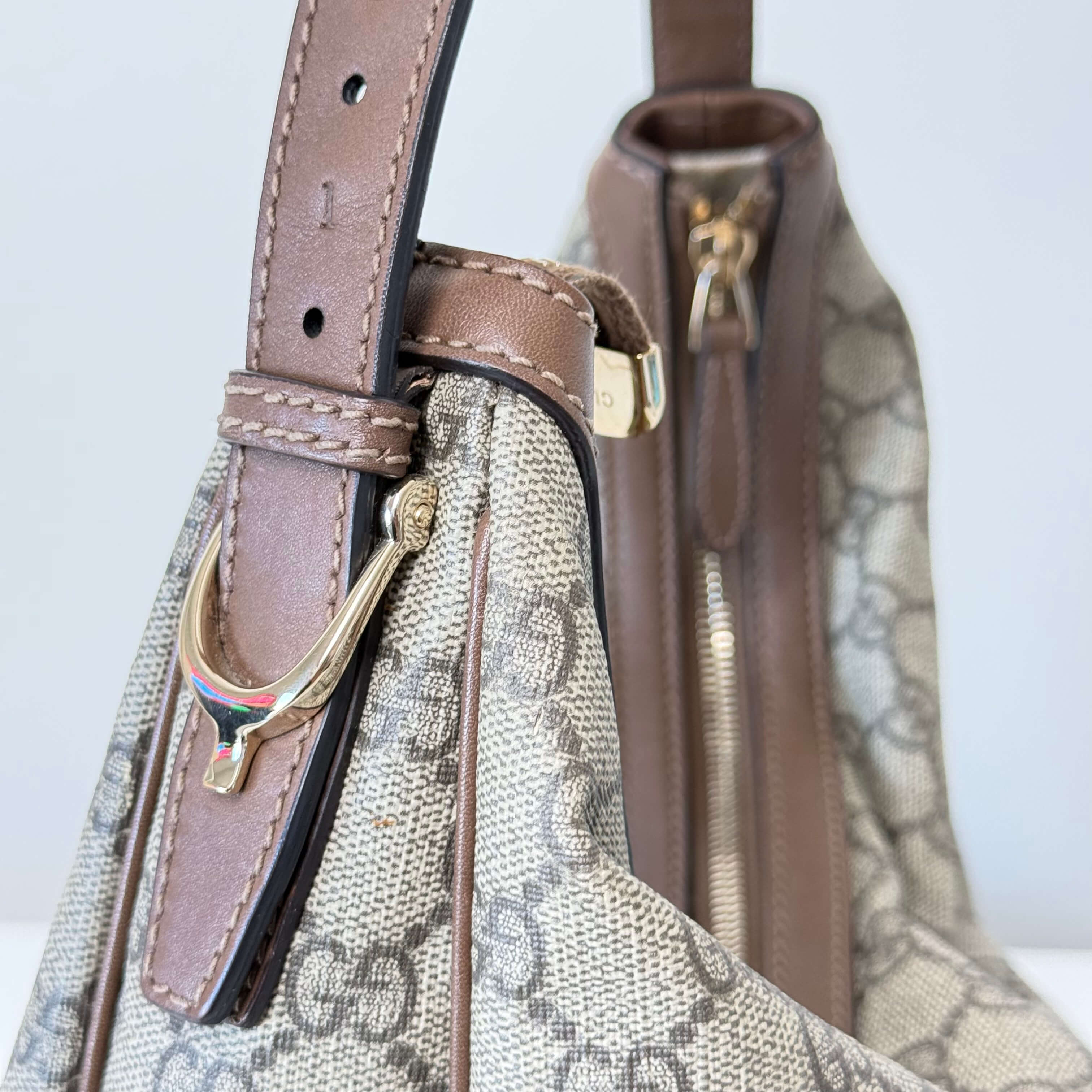 GG Web Hobo Shoulder Bag