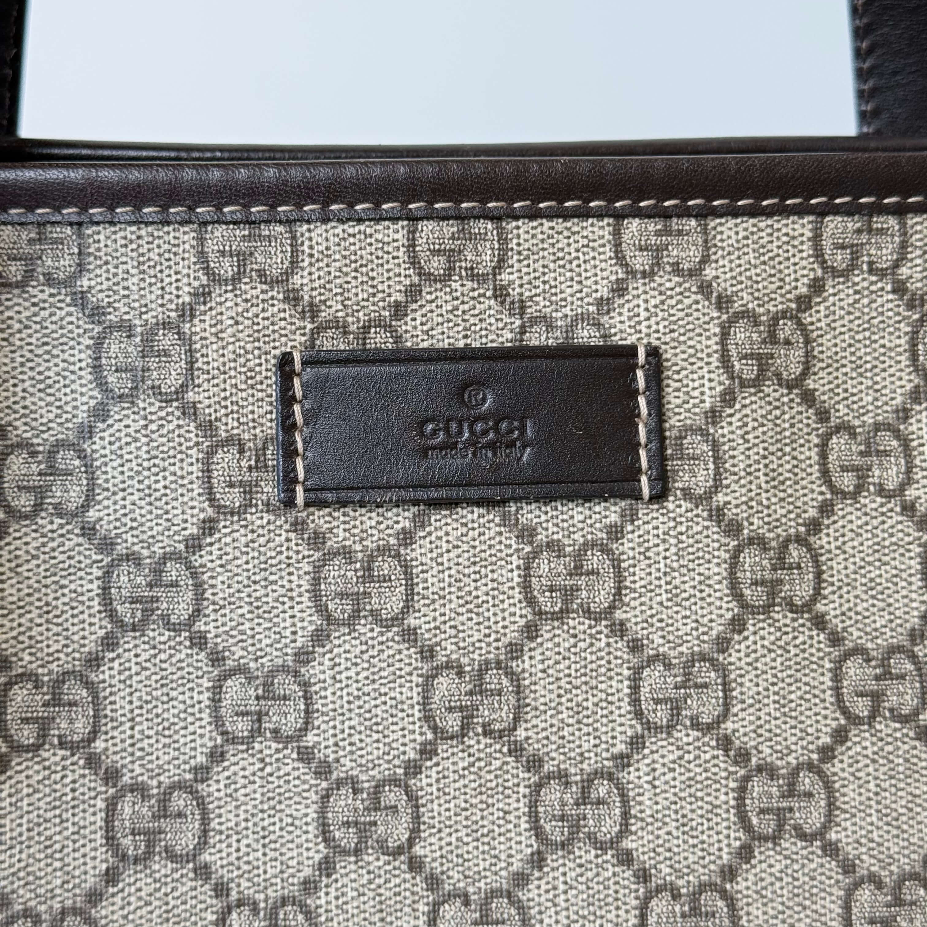 GG Supreme Canvas Tote