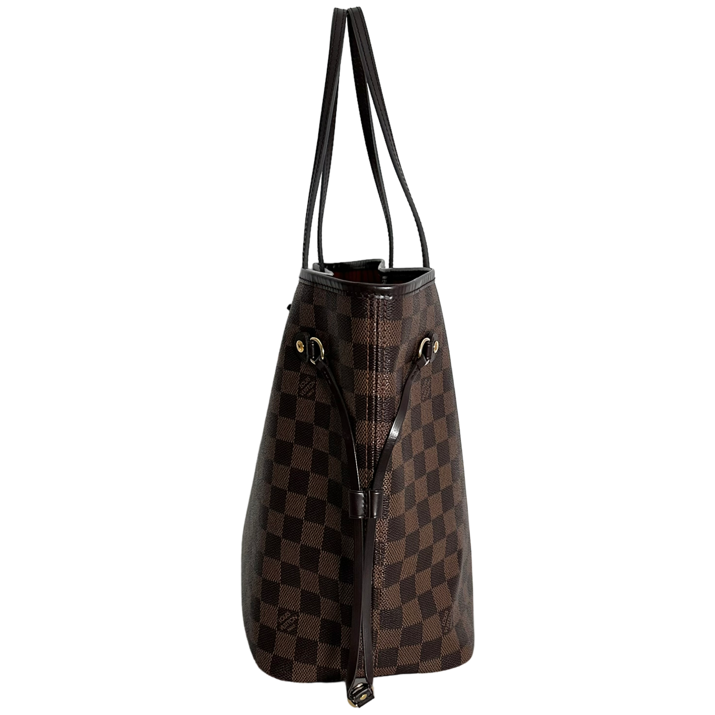 Damier Ebene Neverfull MM w/ Pouch