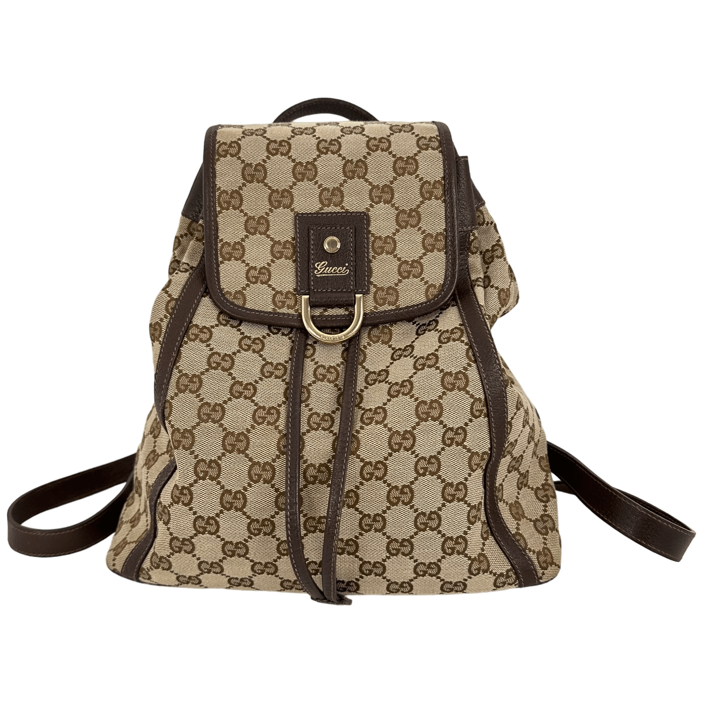 GG Canvas Backpack