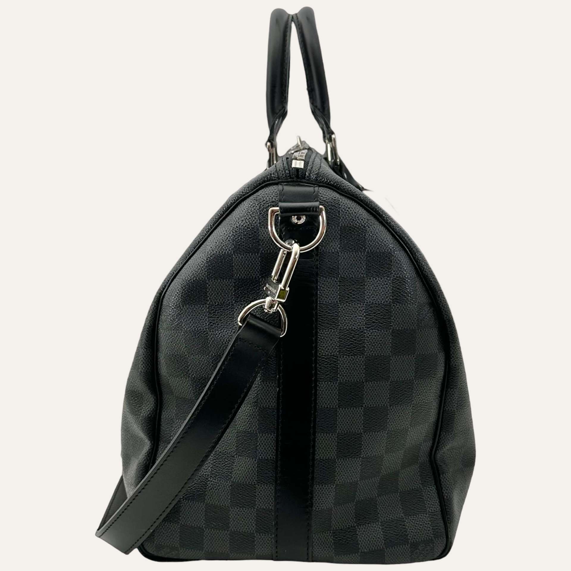 Damier Graphite Keepall Bandouliere 45
