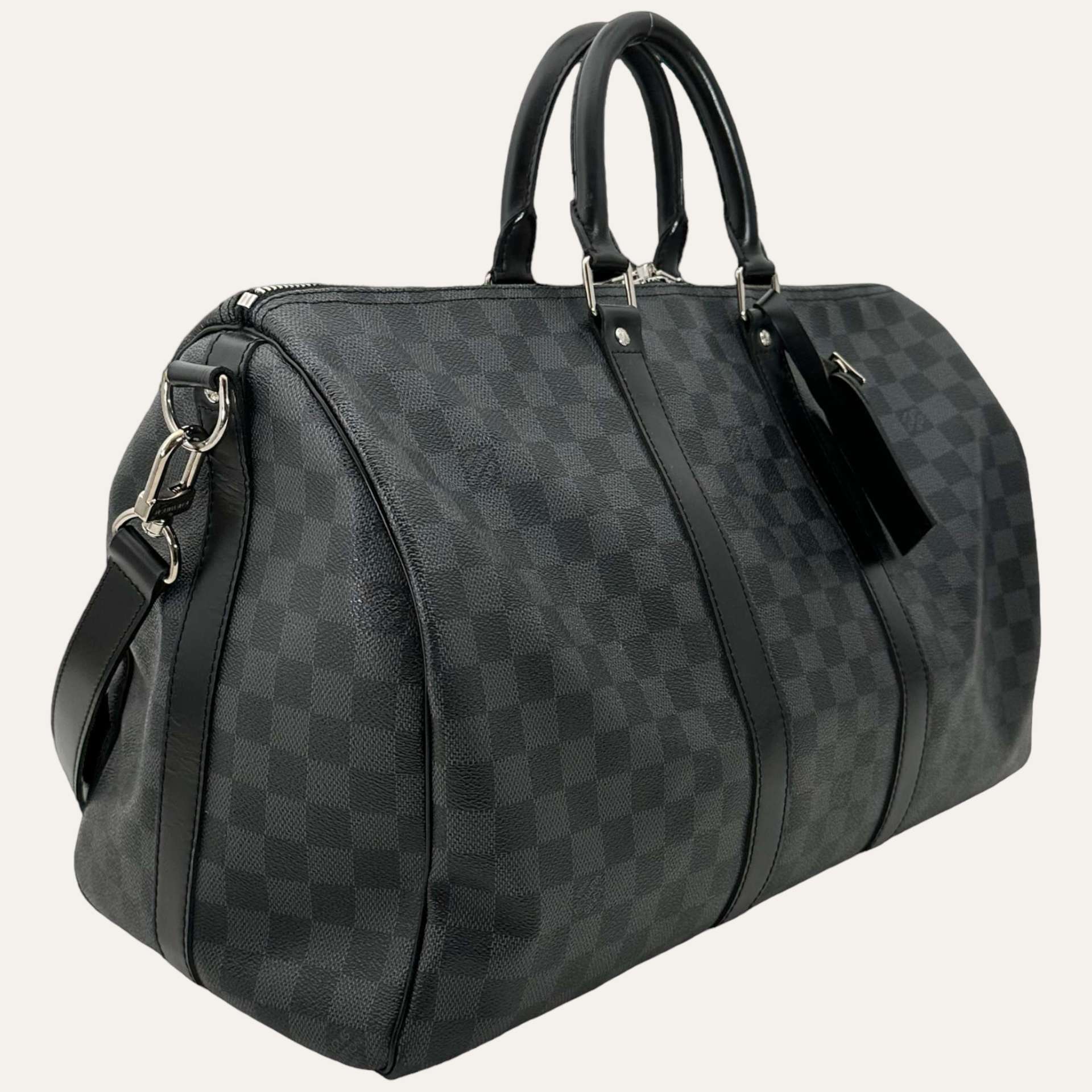 Damier Graphite Keepall Bandouliere 45