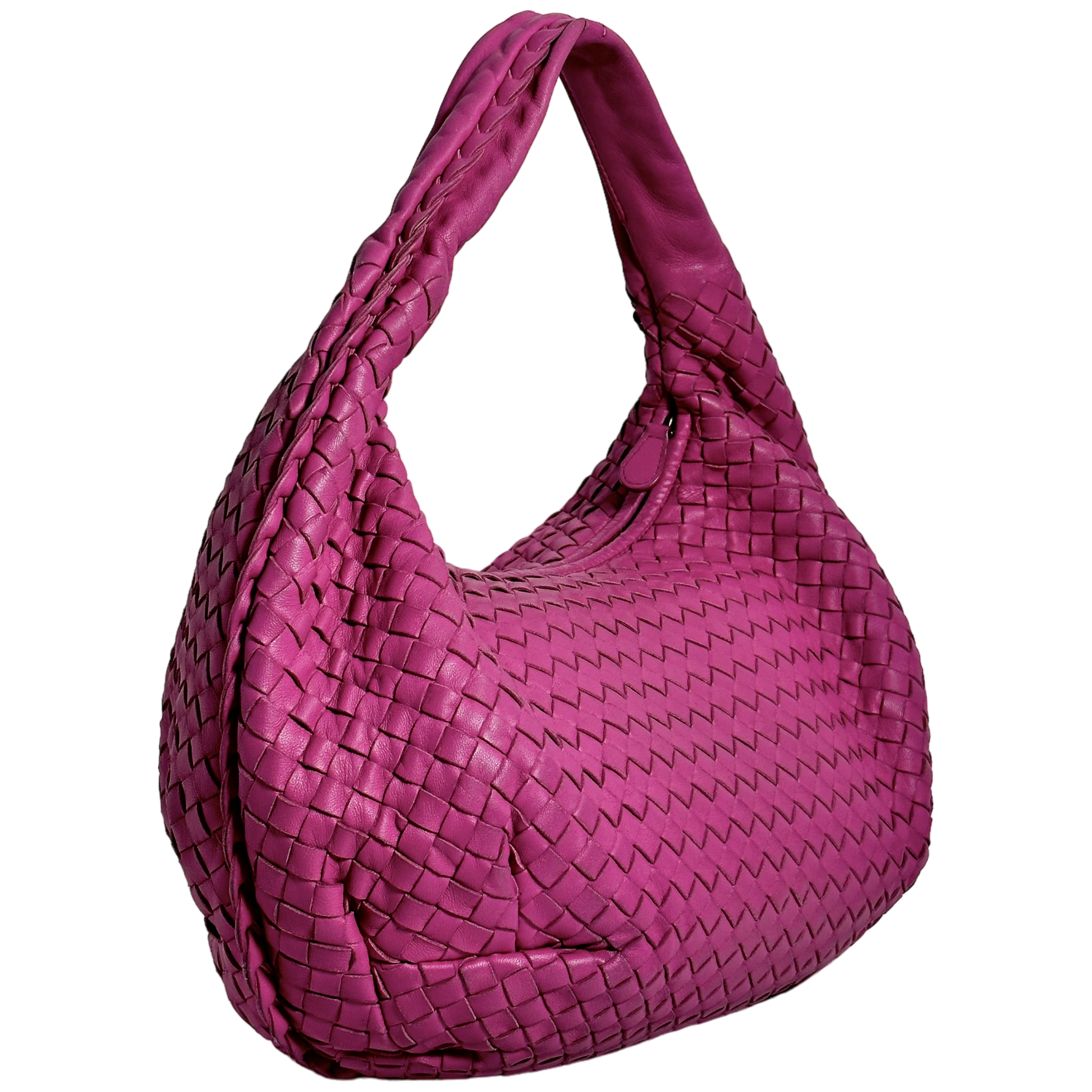 Pink Intrecciato Hobo