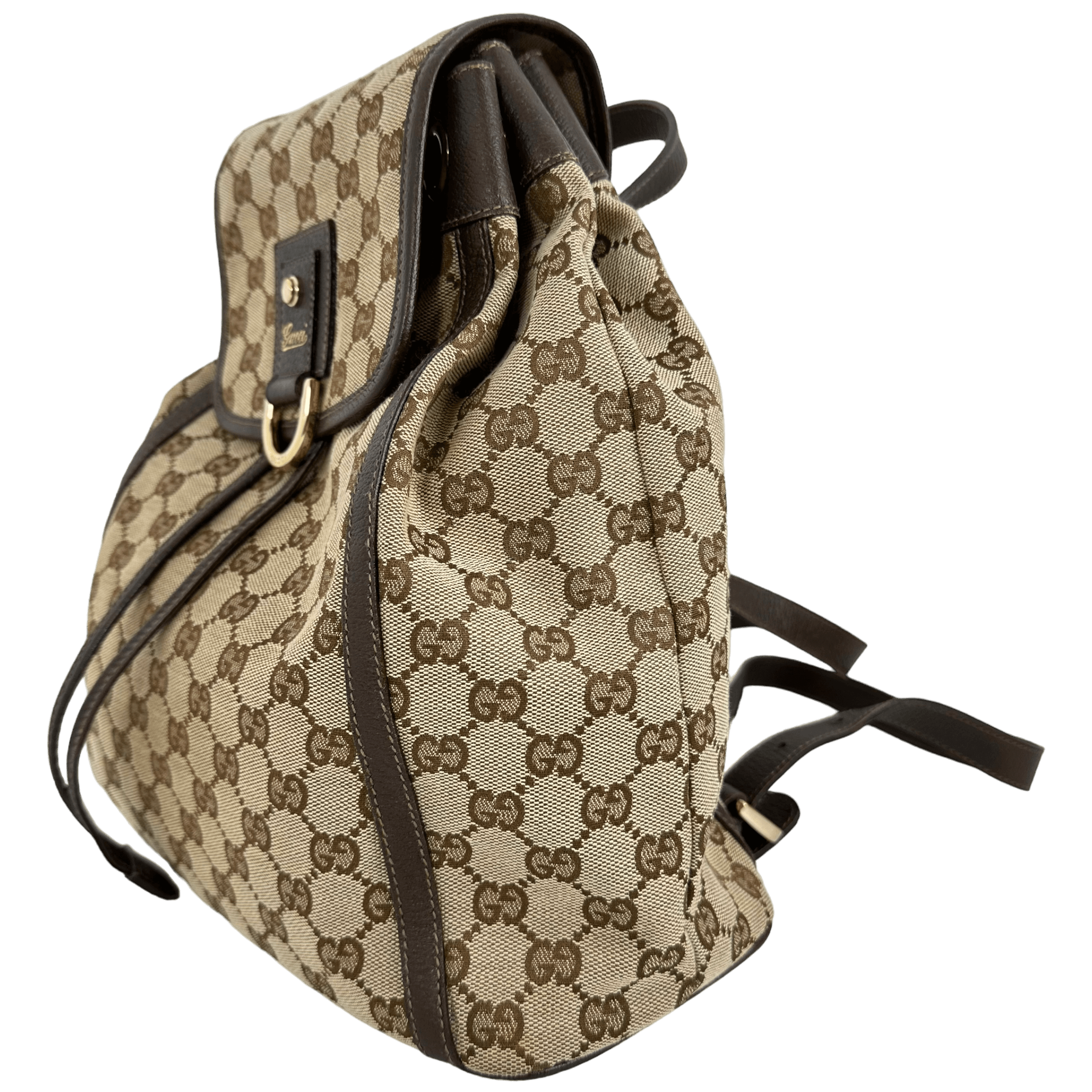 GG Canvas Backpack