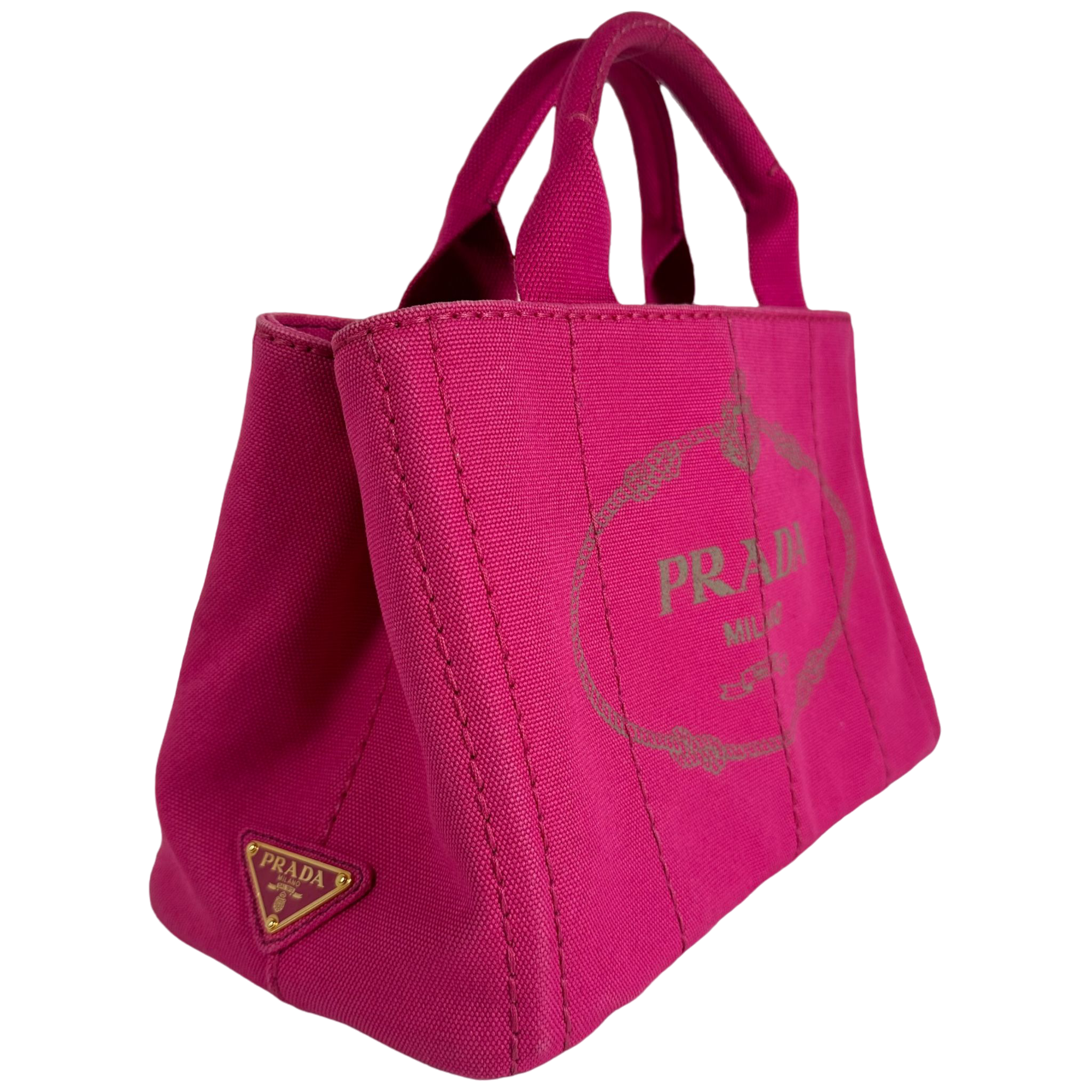 Small Pink Canapa Tote
