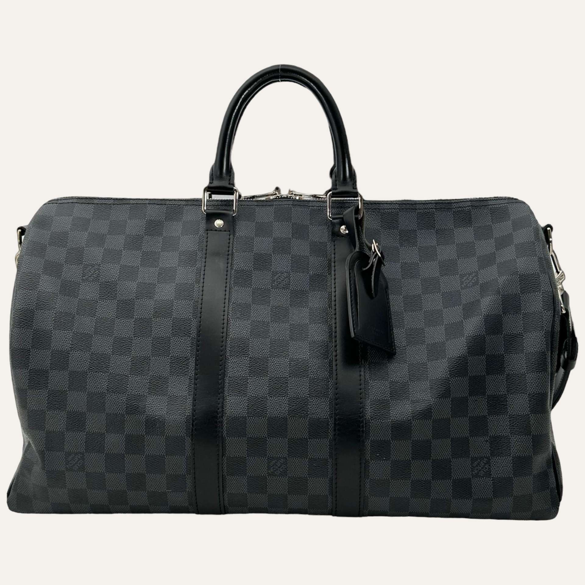 Damier Graphite Keepall Bandouliere 45