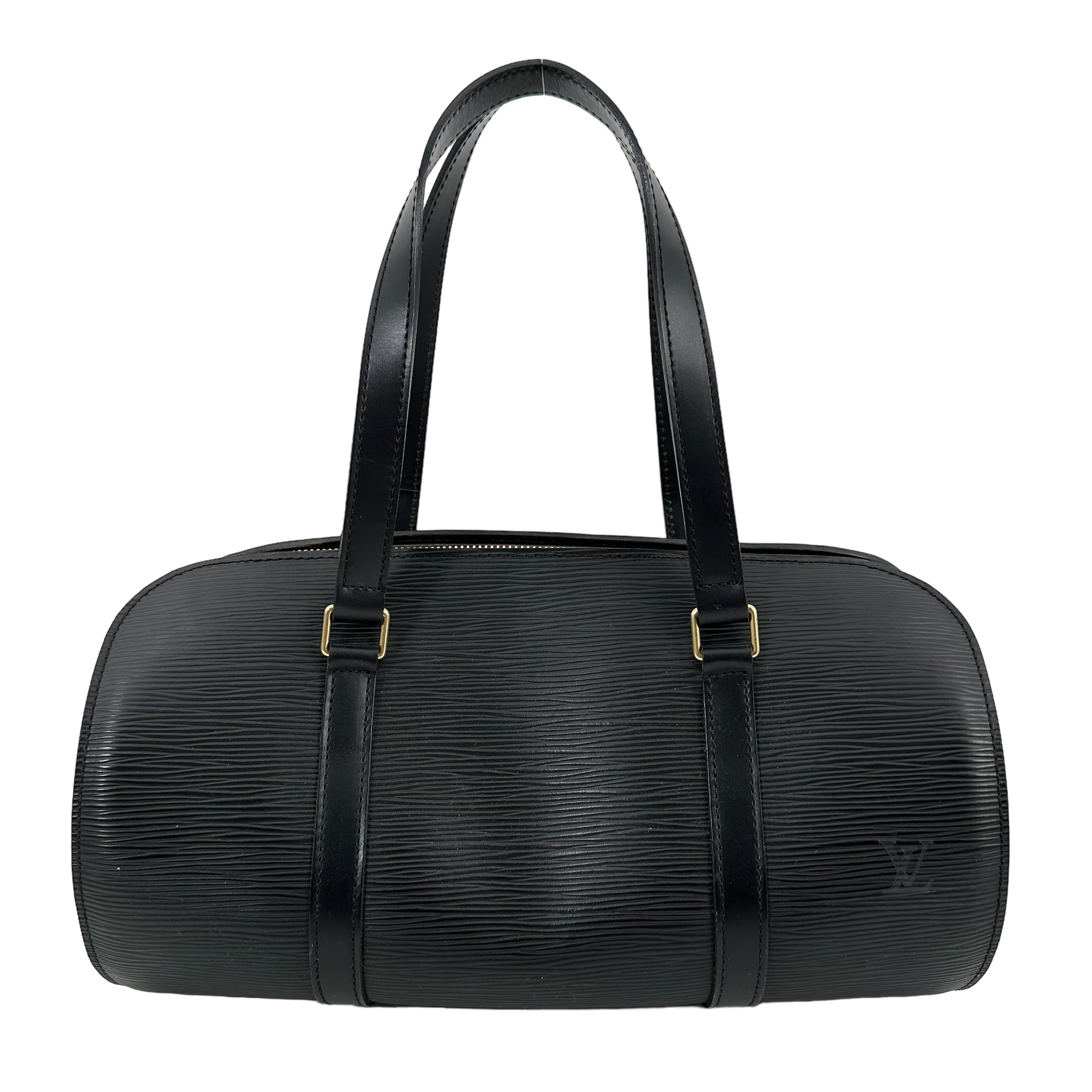 Black Epi Soufflot w/ Pouch