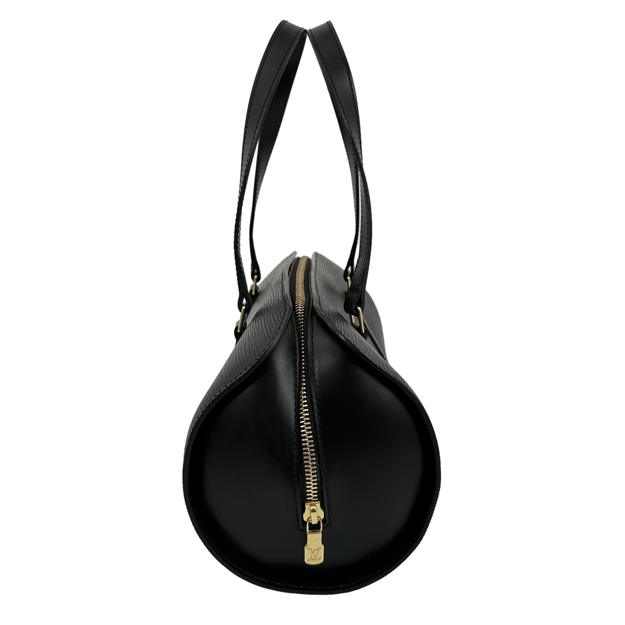 Black Epi Soufflot w/ Pouch