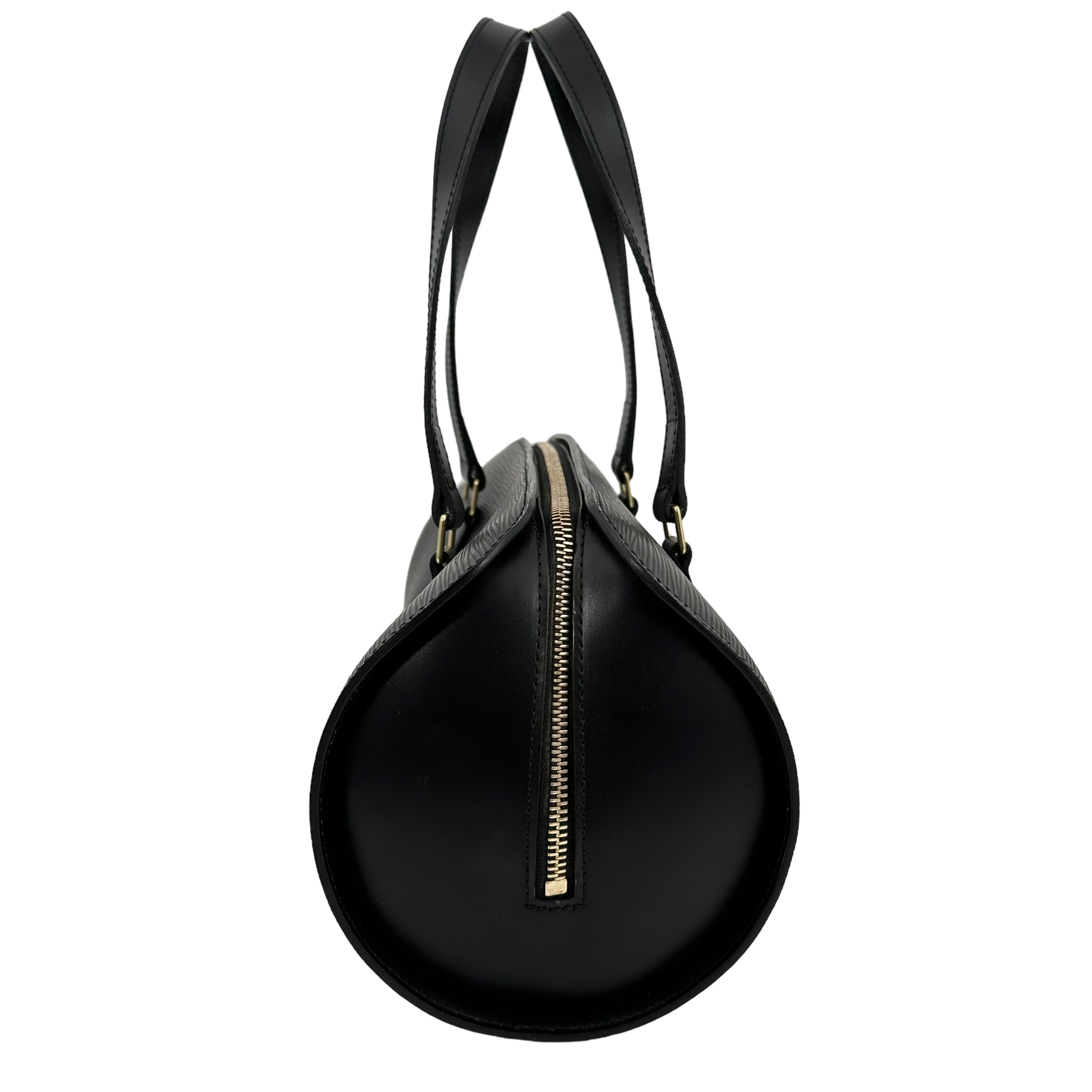 Black Epi Soufflot w/ Pouch