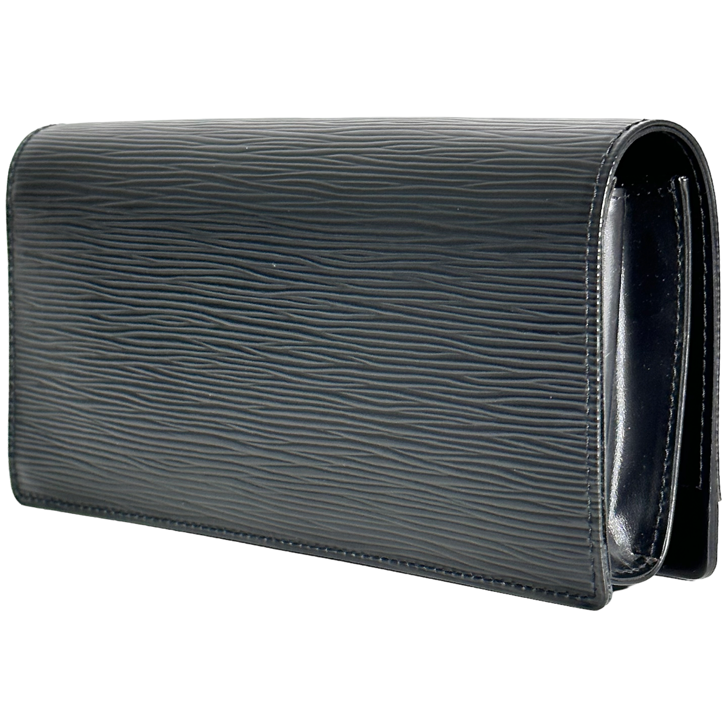 Black Epi Clutch