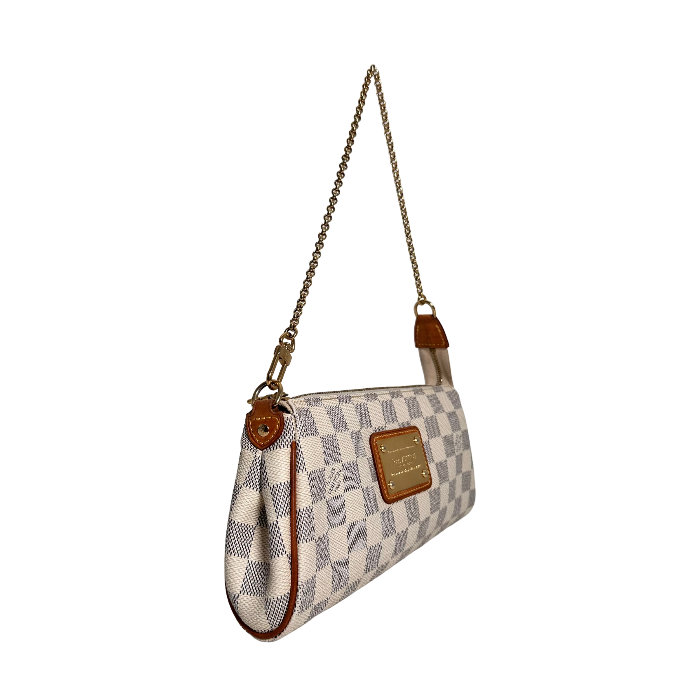 Pochette Eva Damier Azur
