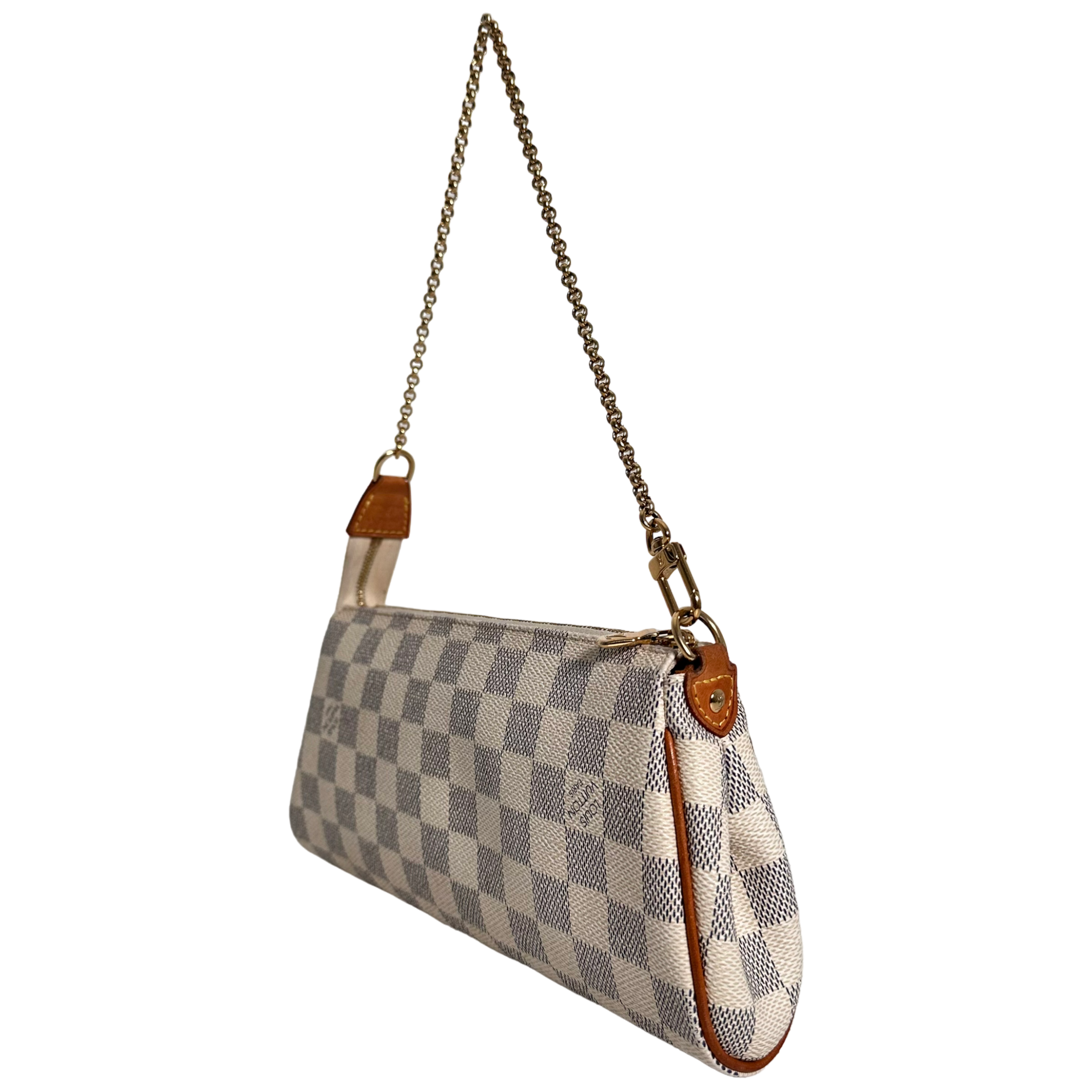 Pochette Eva Damier Azur