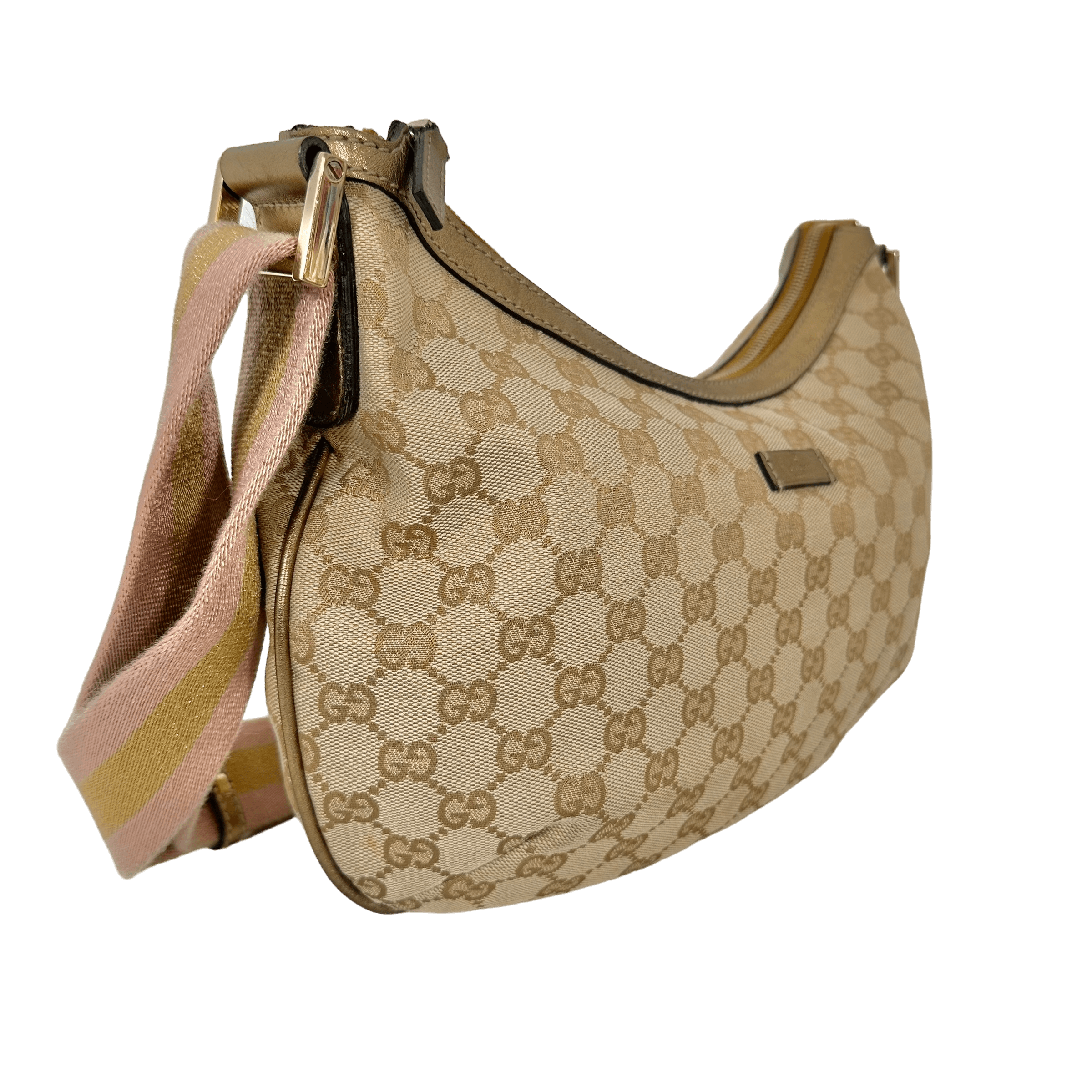 GG Pink & Gold Messanger Bag