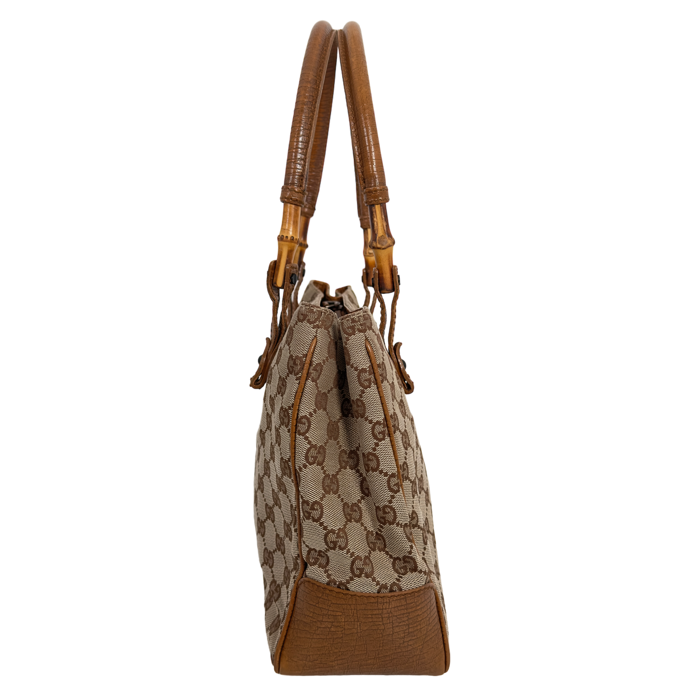 Small GG Bamboo Tote