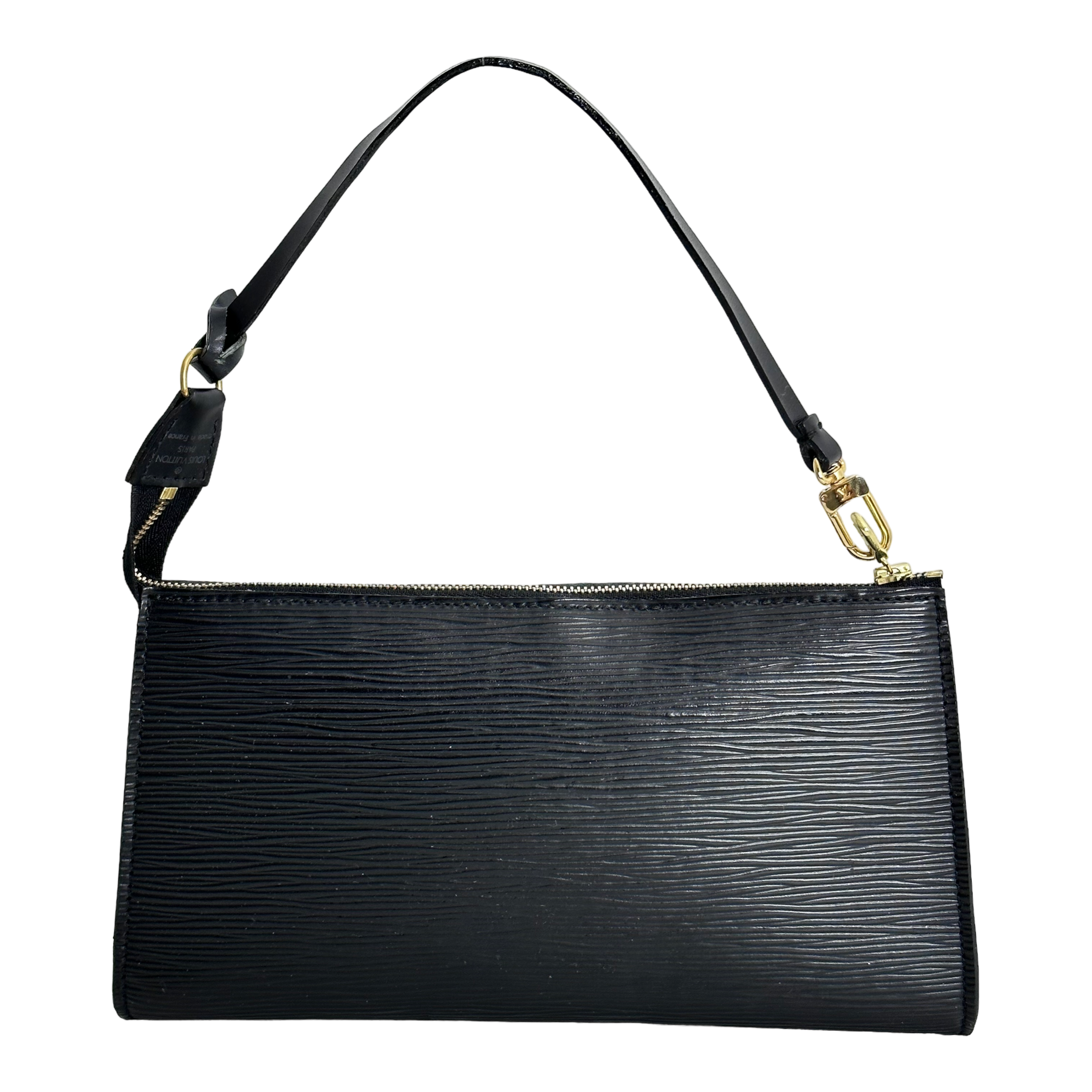Black Epi Pochette Accessorie