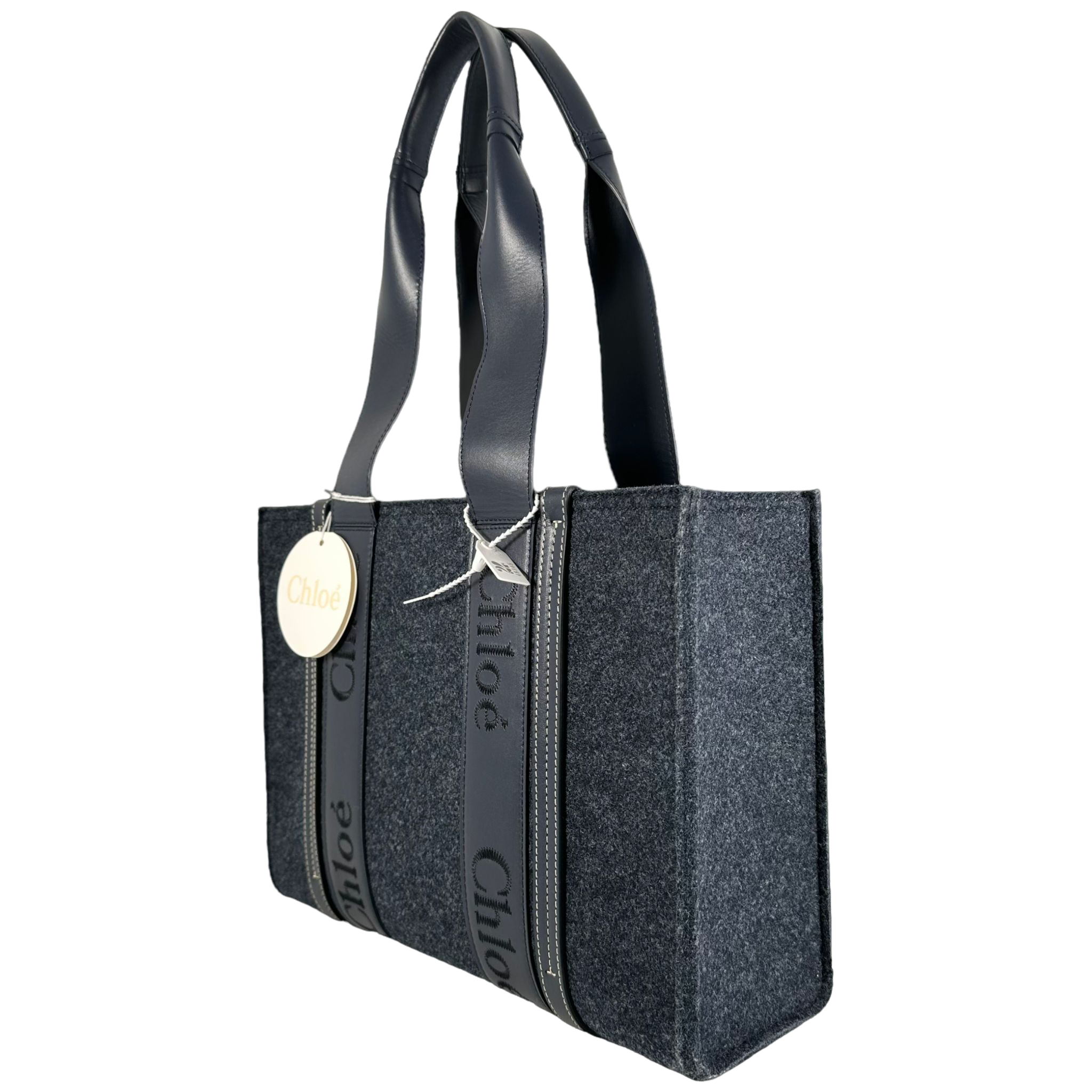 Navy Medium Woody Tote