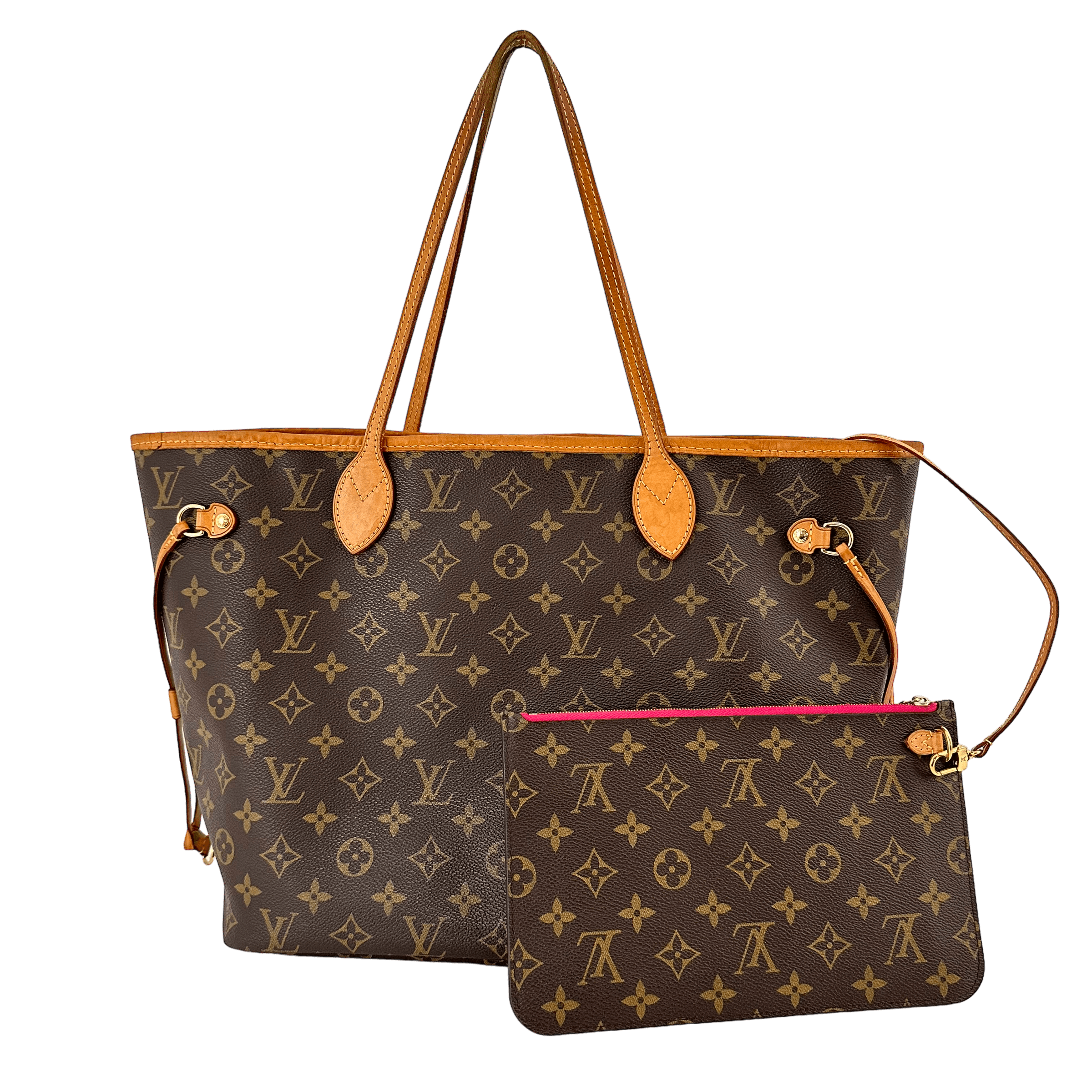 Neverfull MM - Peony w/ Pouch