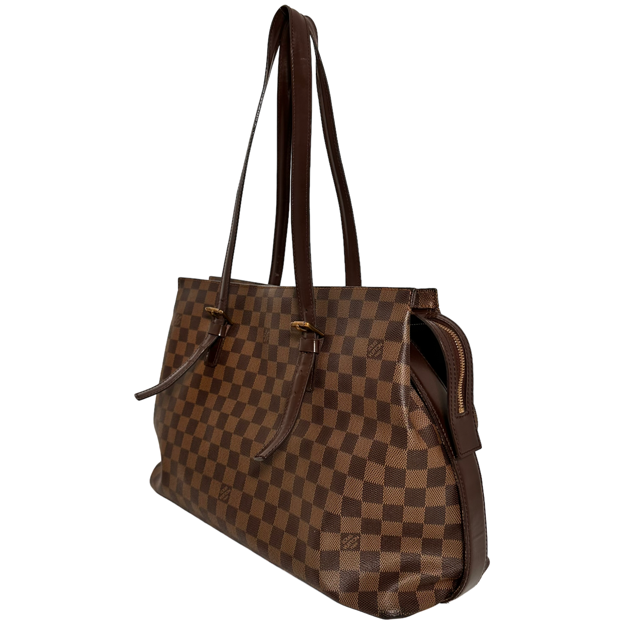 Damier Ebene Chelsea Tote
