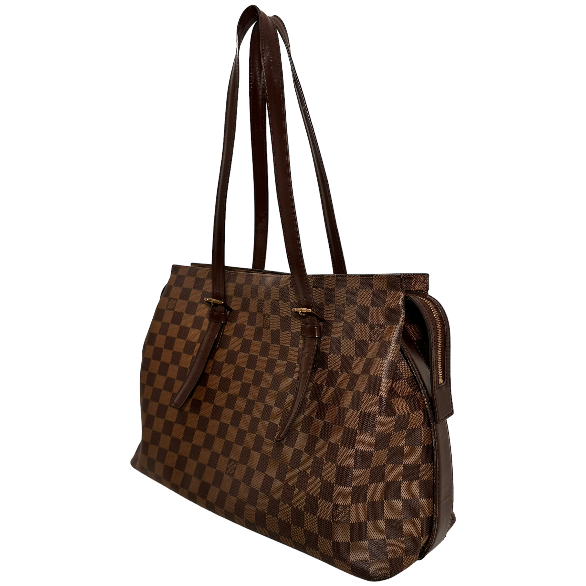 Damier Ebene Chelsea Tote