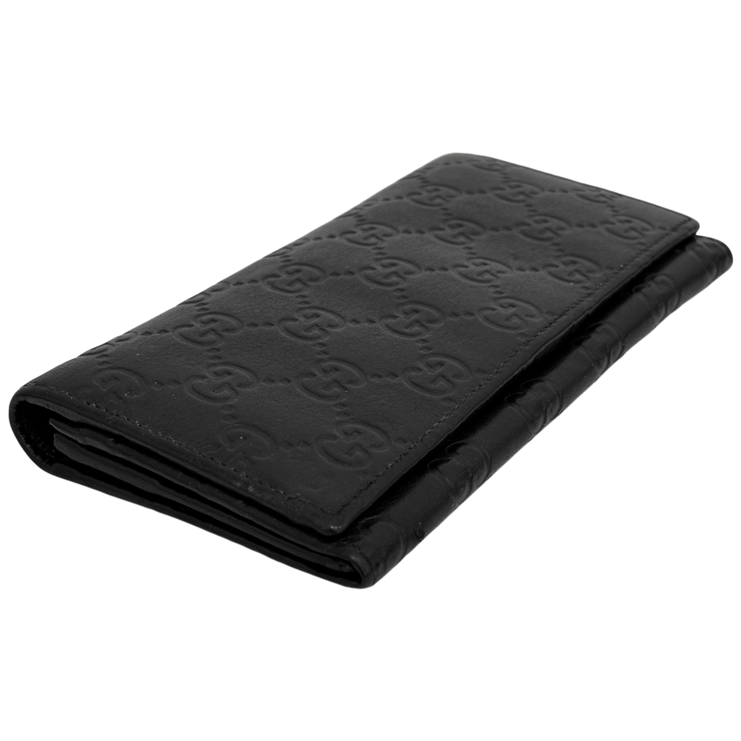 Black Bi-Fold Guccisima Wallet