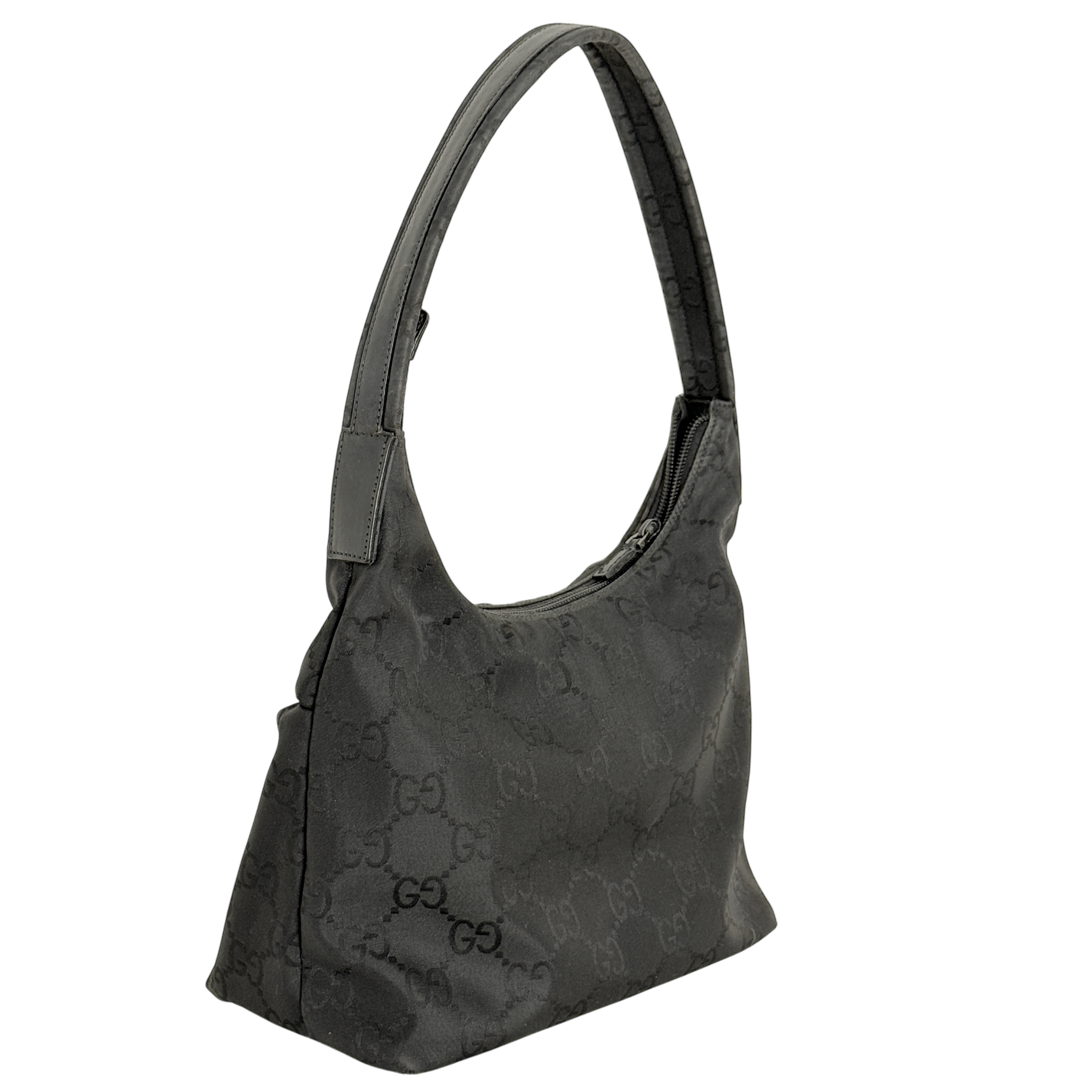 Nylon GG Web Shoulder Bag