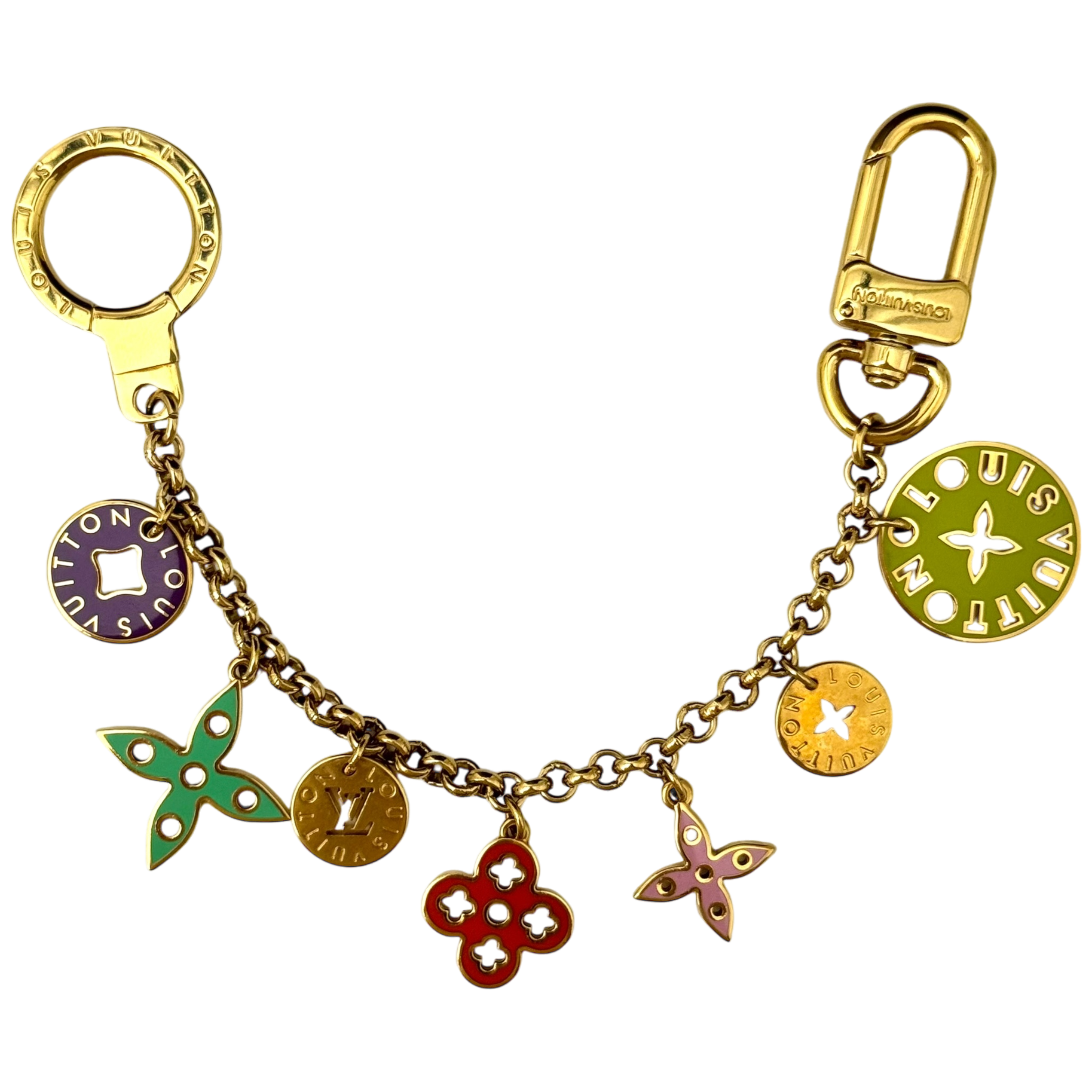 Enamel Looping Bag Charm