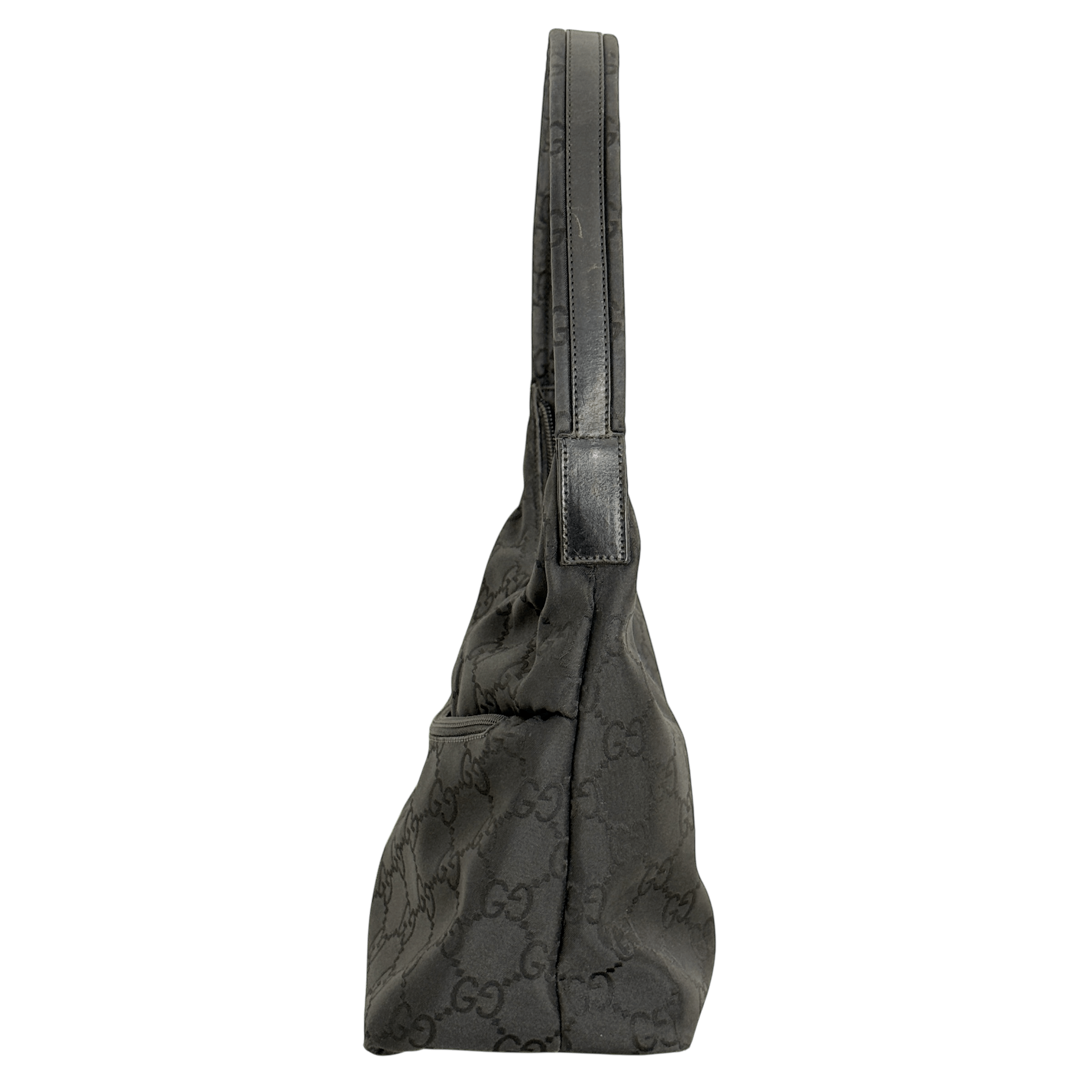 Nylon GG Web Shoulder Bag