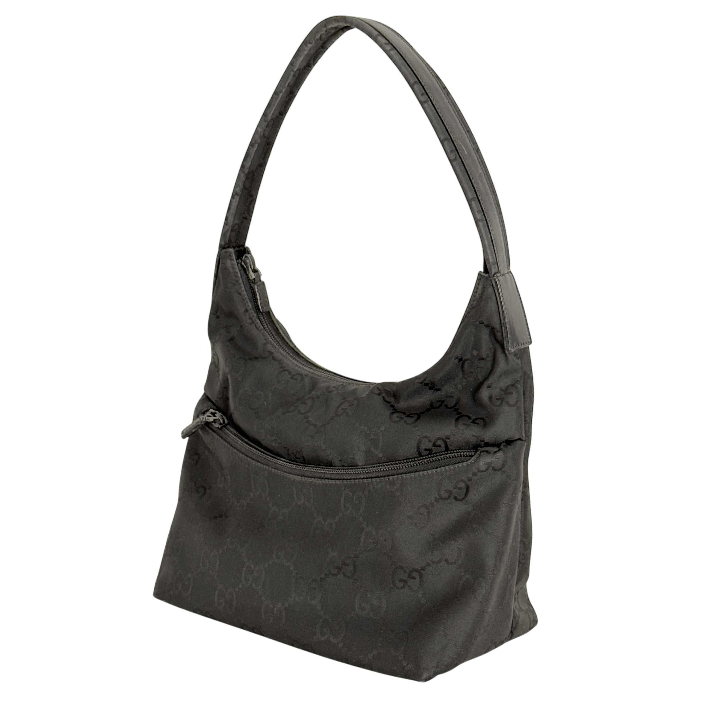 Nylon GG Web Shoulder Bag