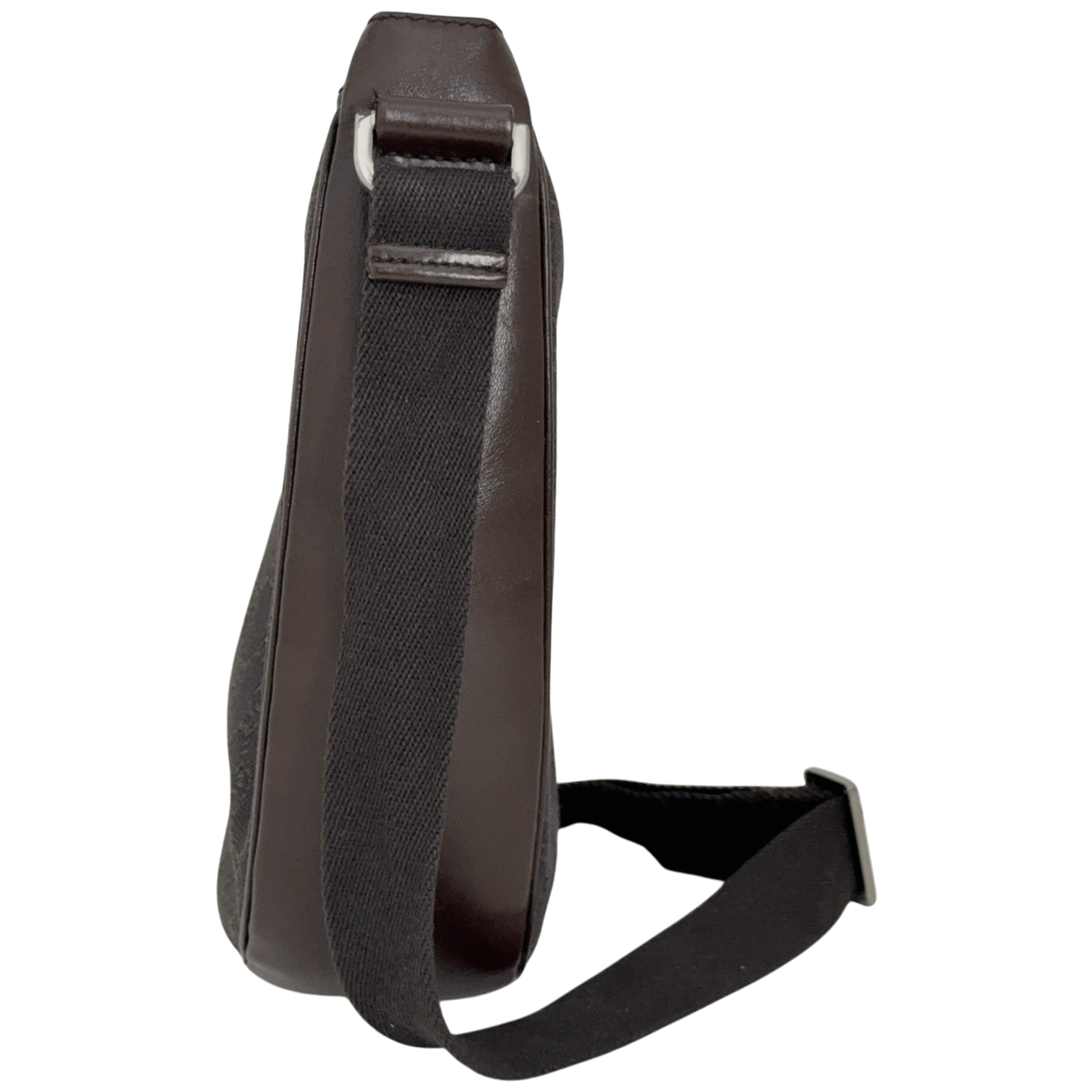 Half Moon Denim Shoulder Bag