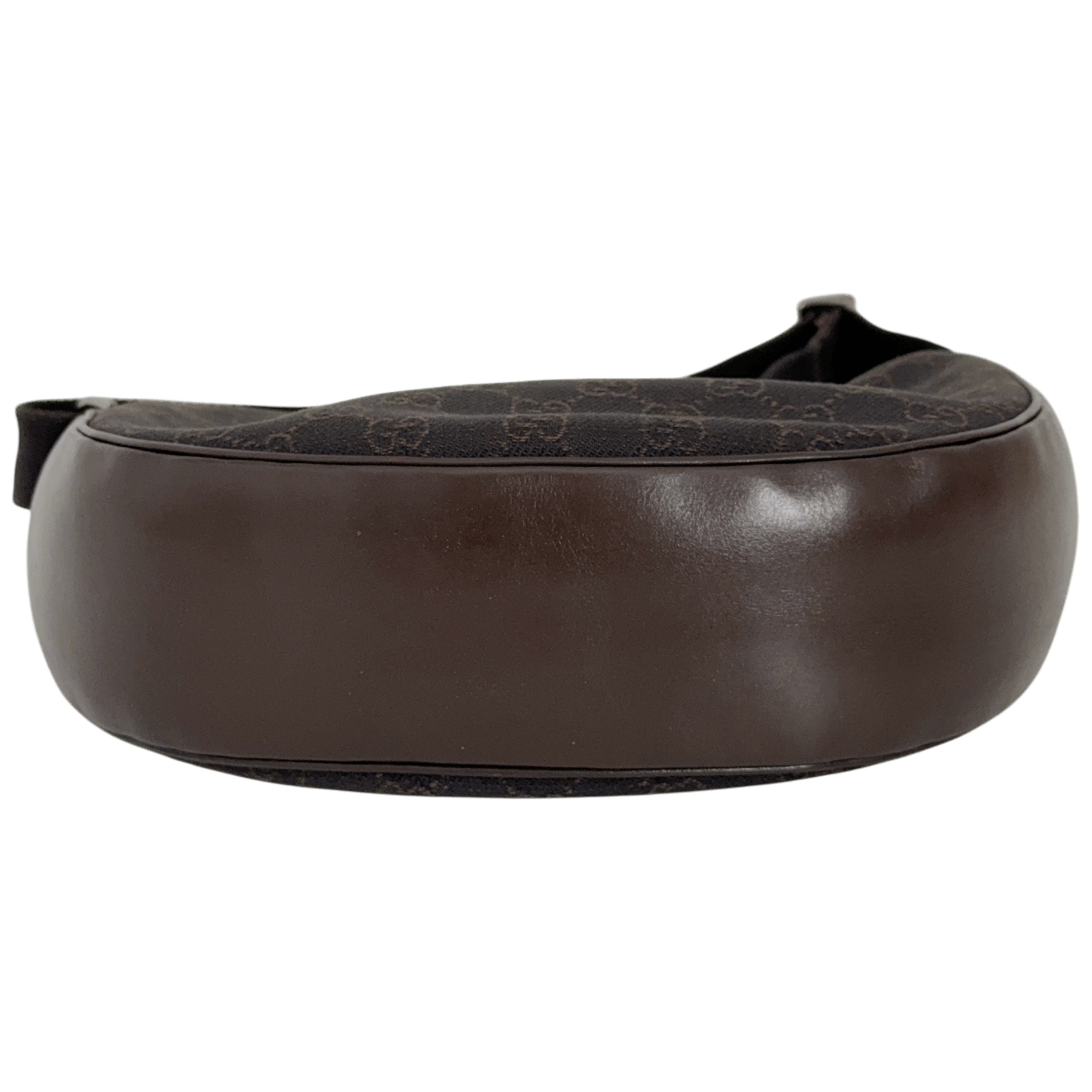 Half Moon Denim Shoulder Bag