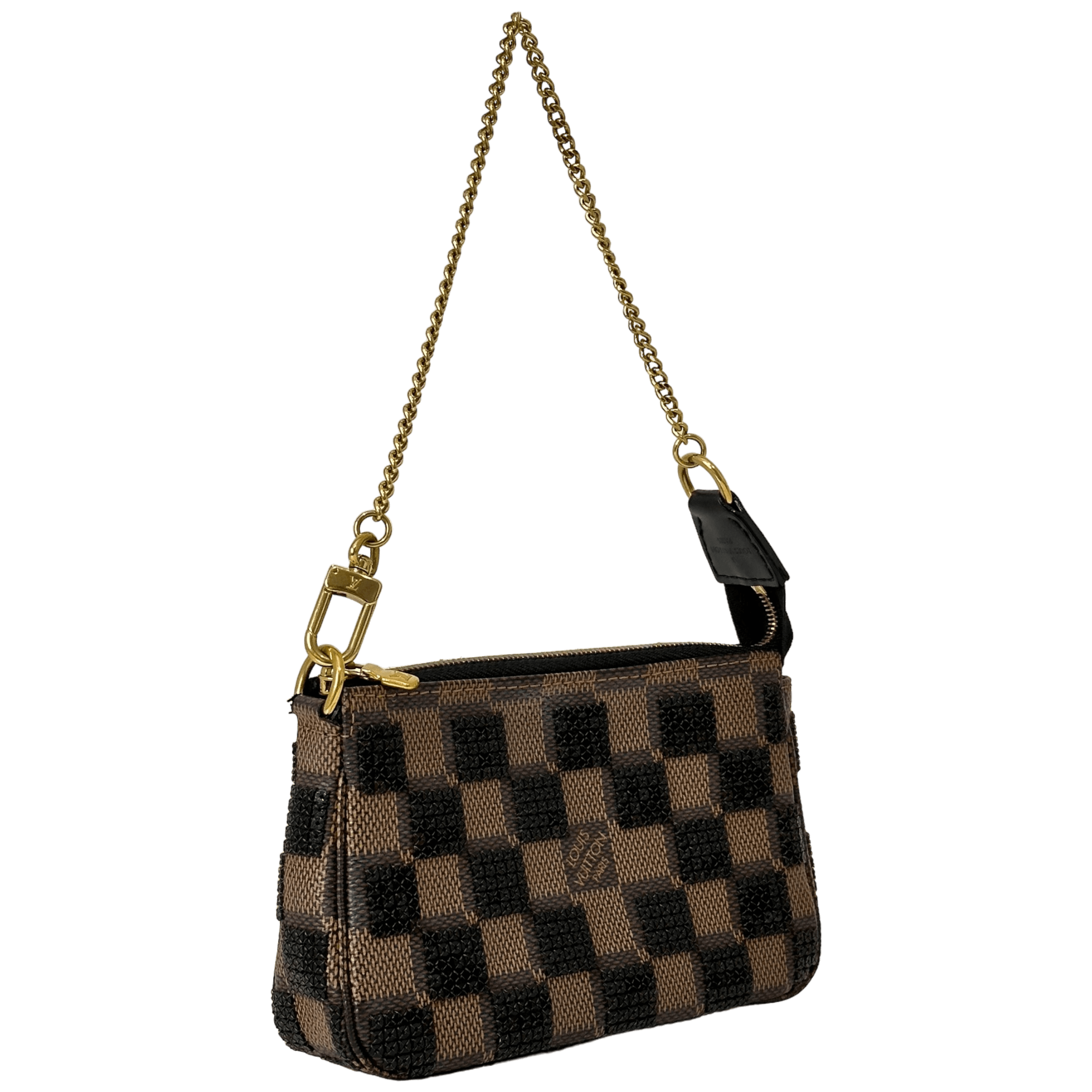 Damier Paillettes Mini Pochette Accessories