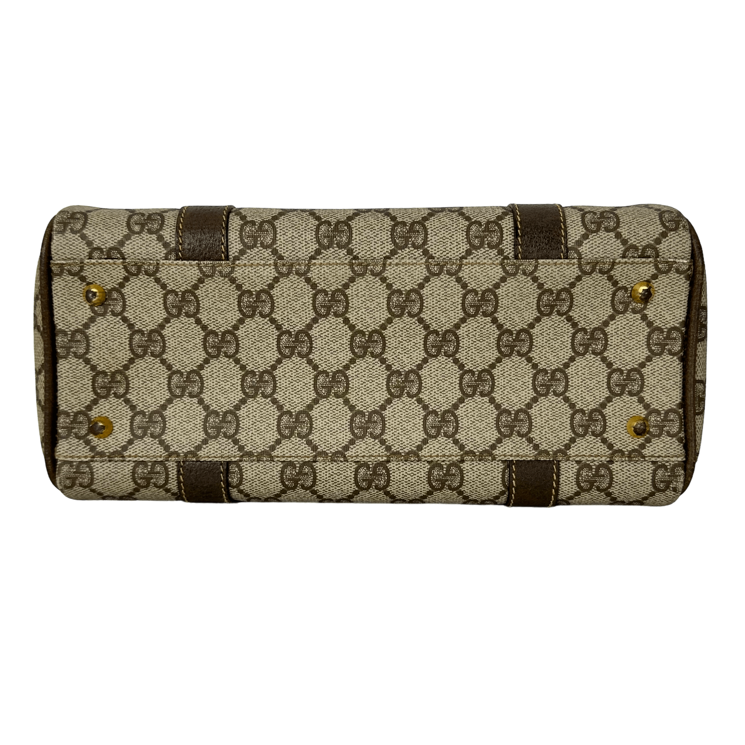 Small Brown Boston Bag