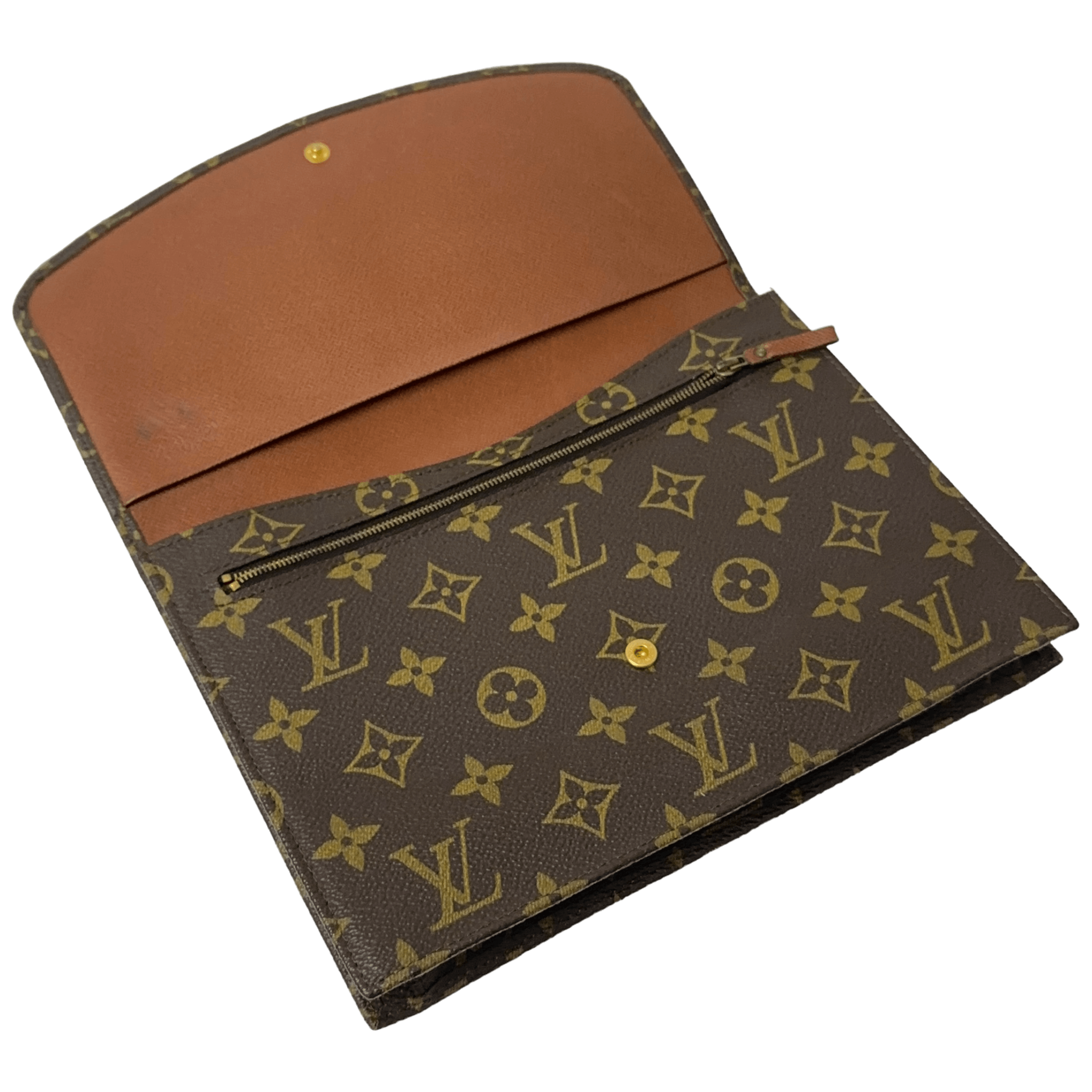 Vintage Monogram Clutch